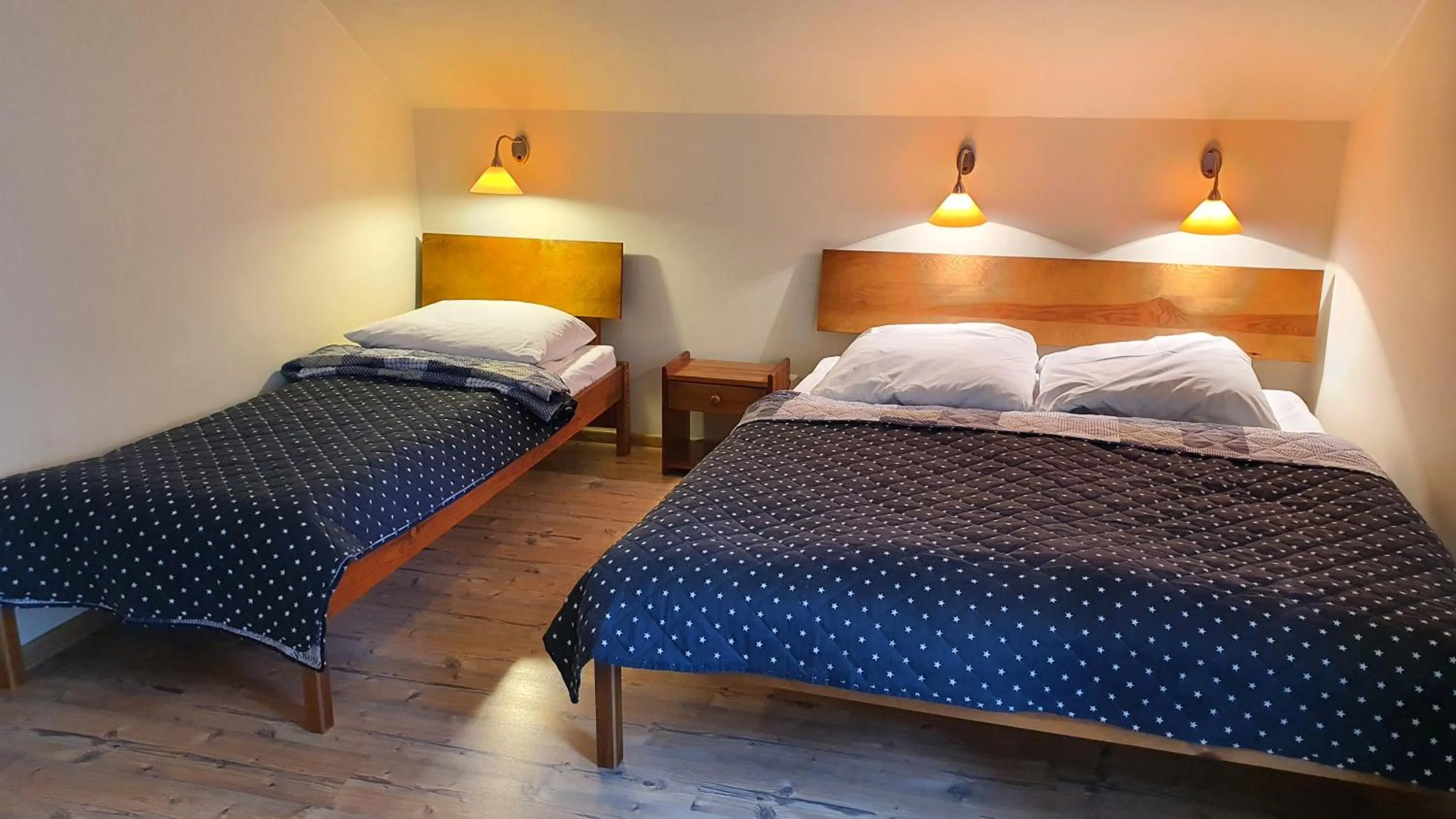 Bed in Pensjonat Amber