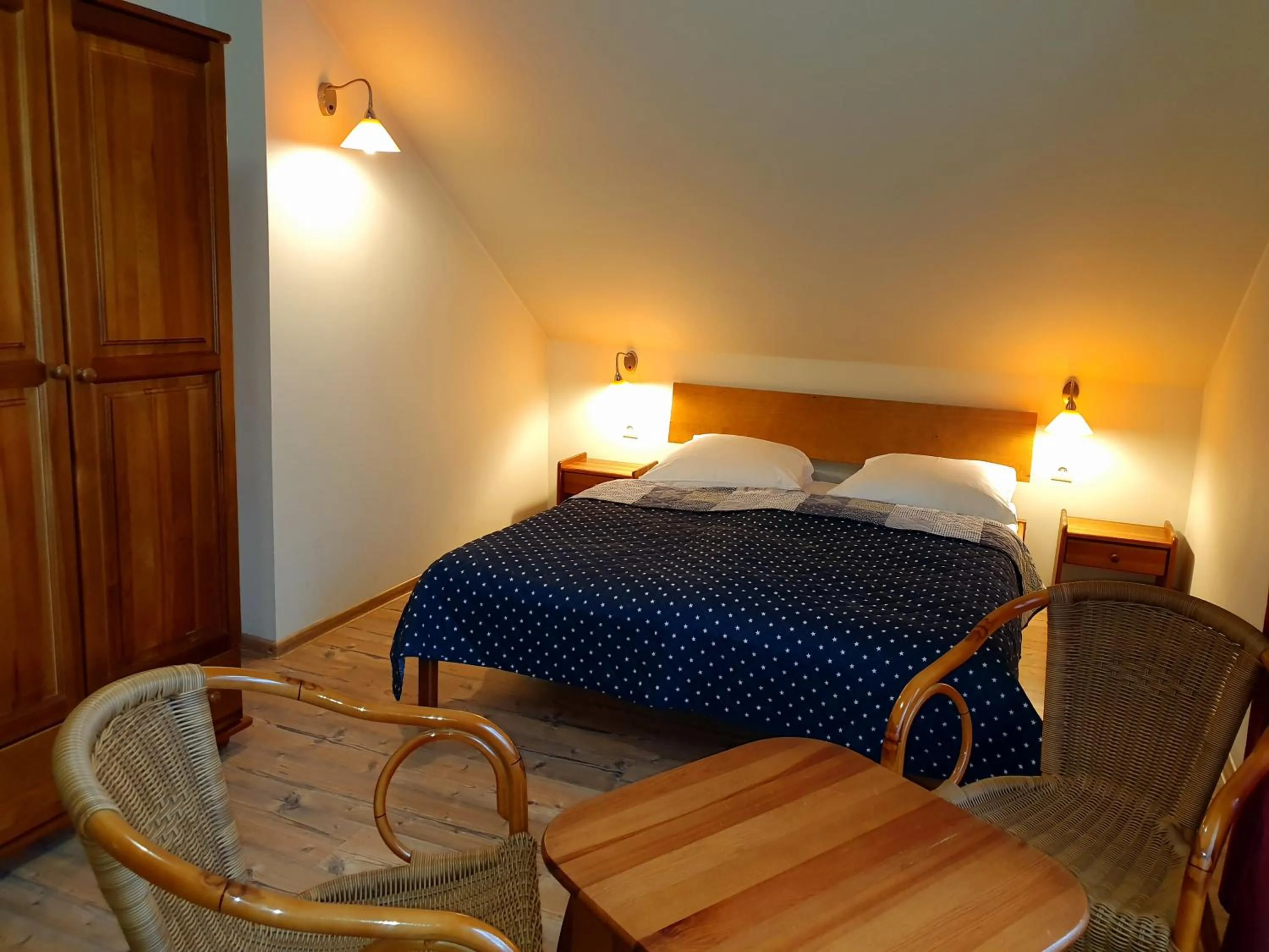 Bed in Pensjonat Amber