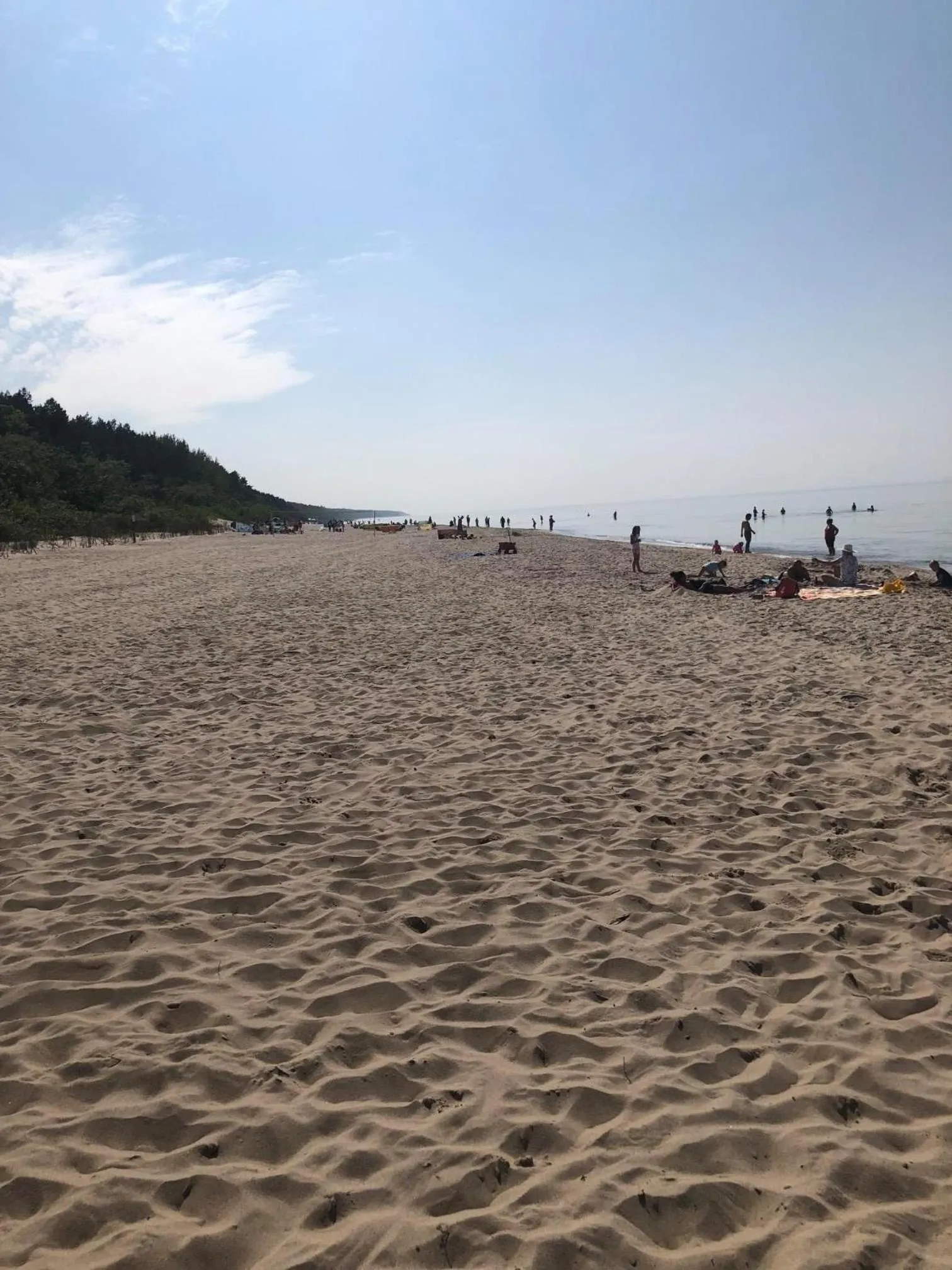 Beach in Pensjonat Amber