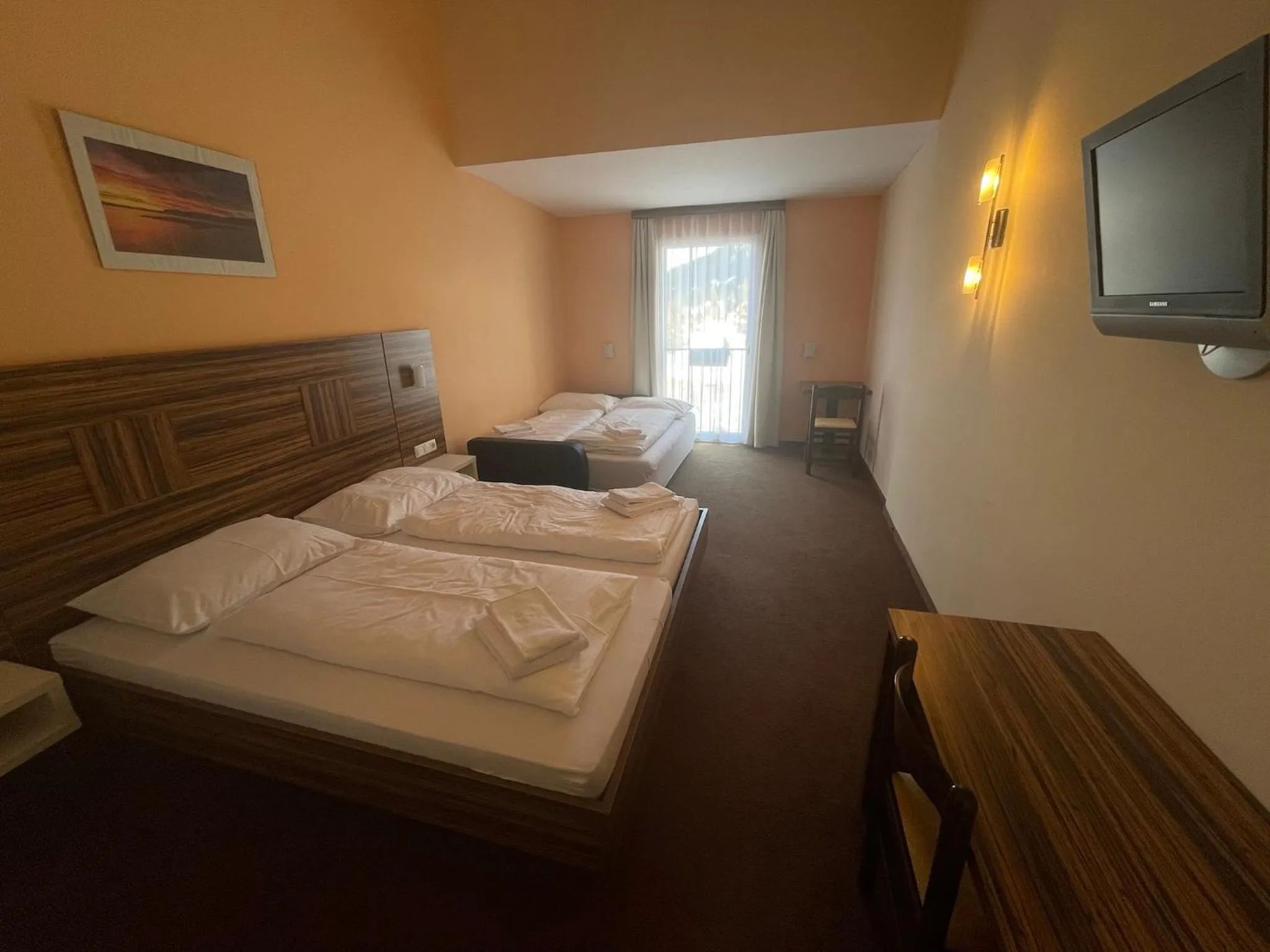 Bed in Hotel Koralpe