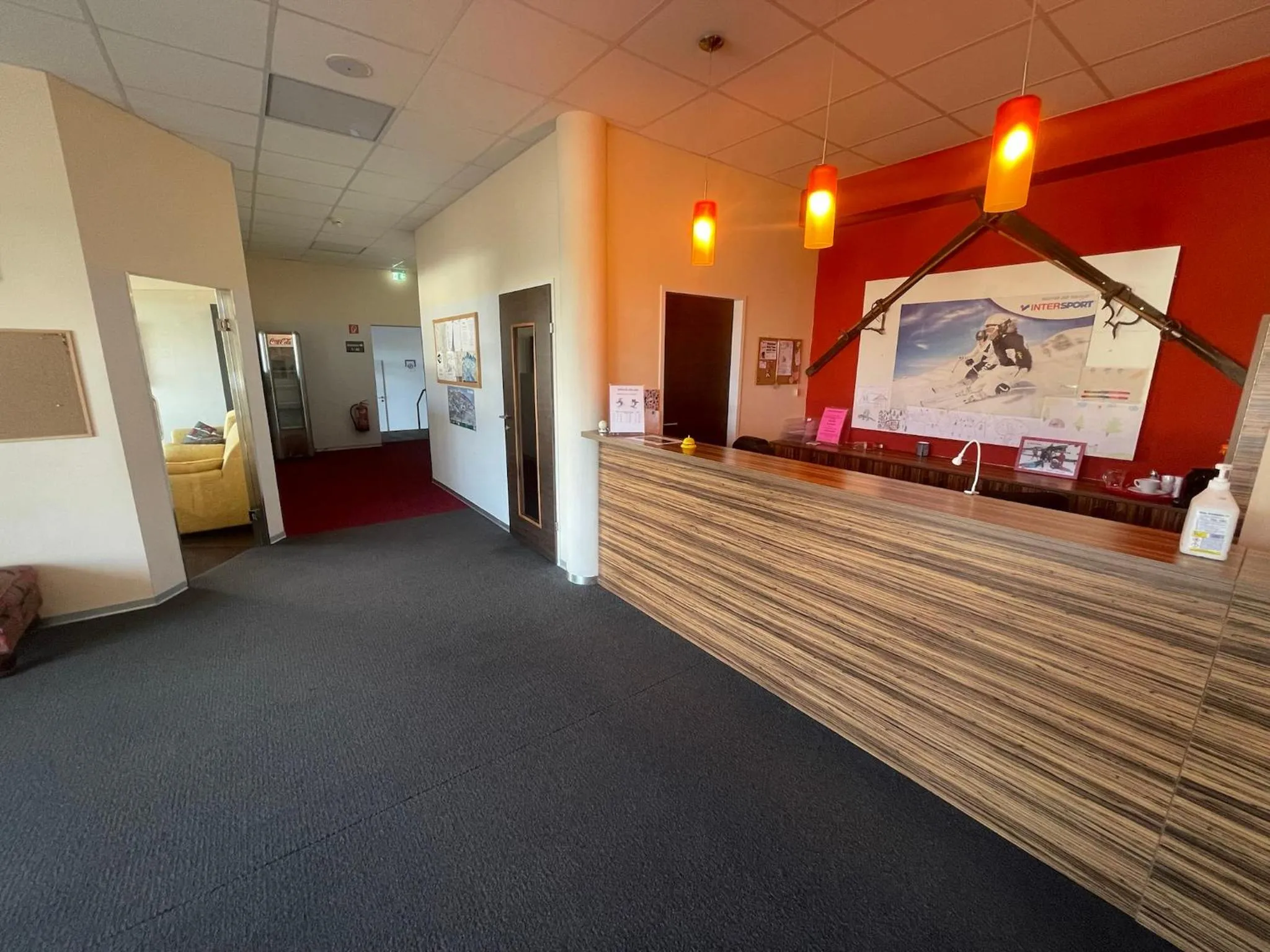 Lobby or reception in Hotel Koralpe