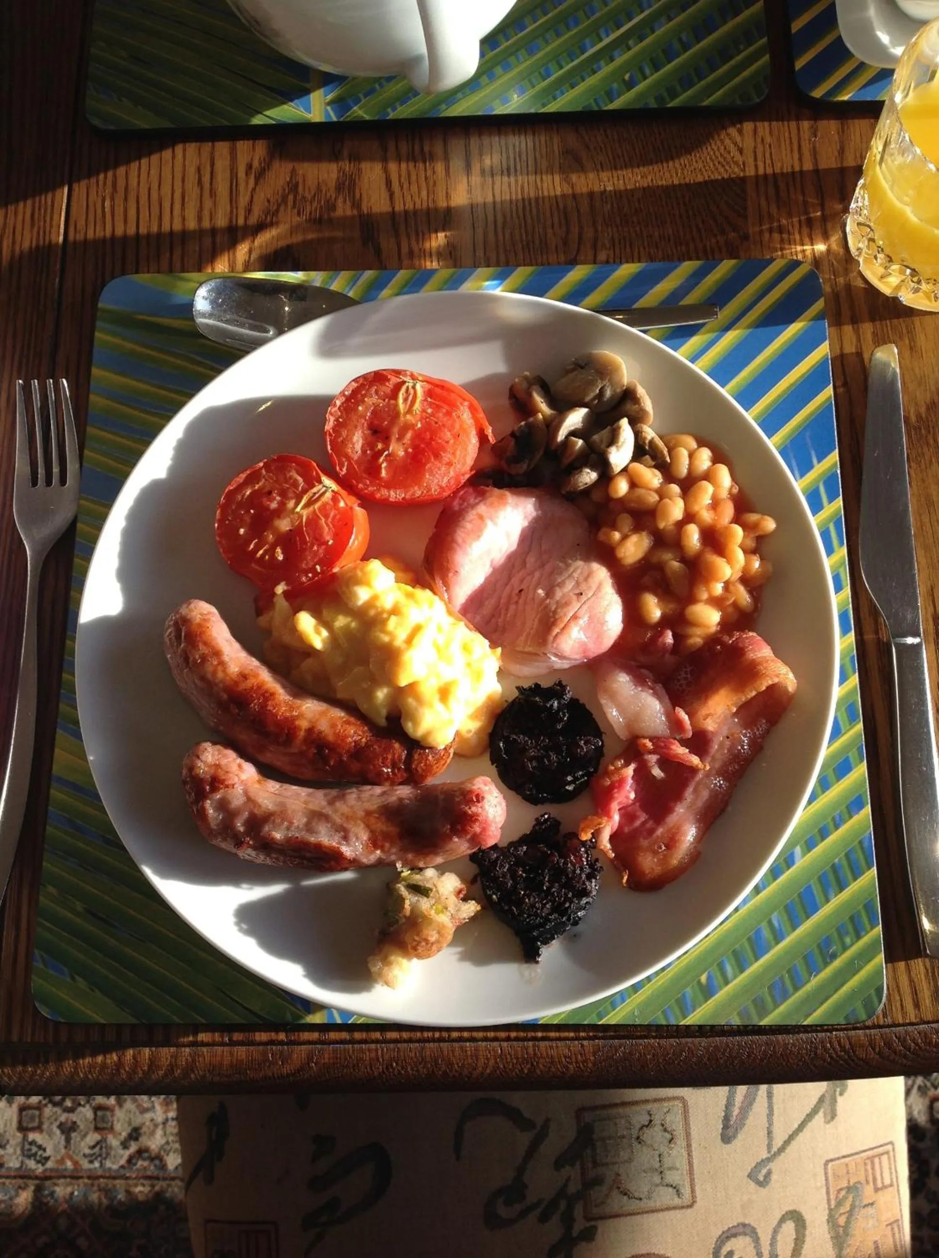 Food and drinks in Redroofs