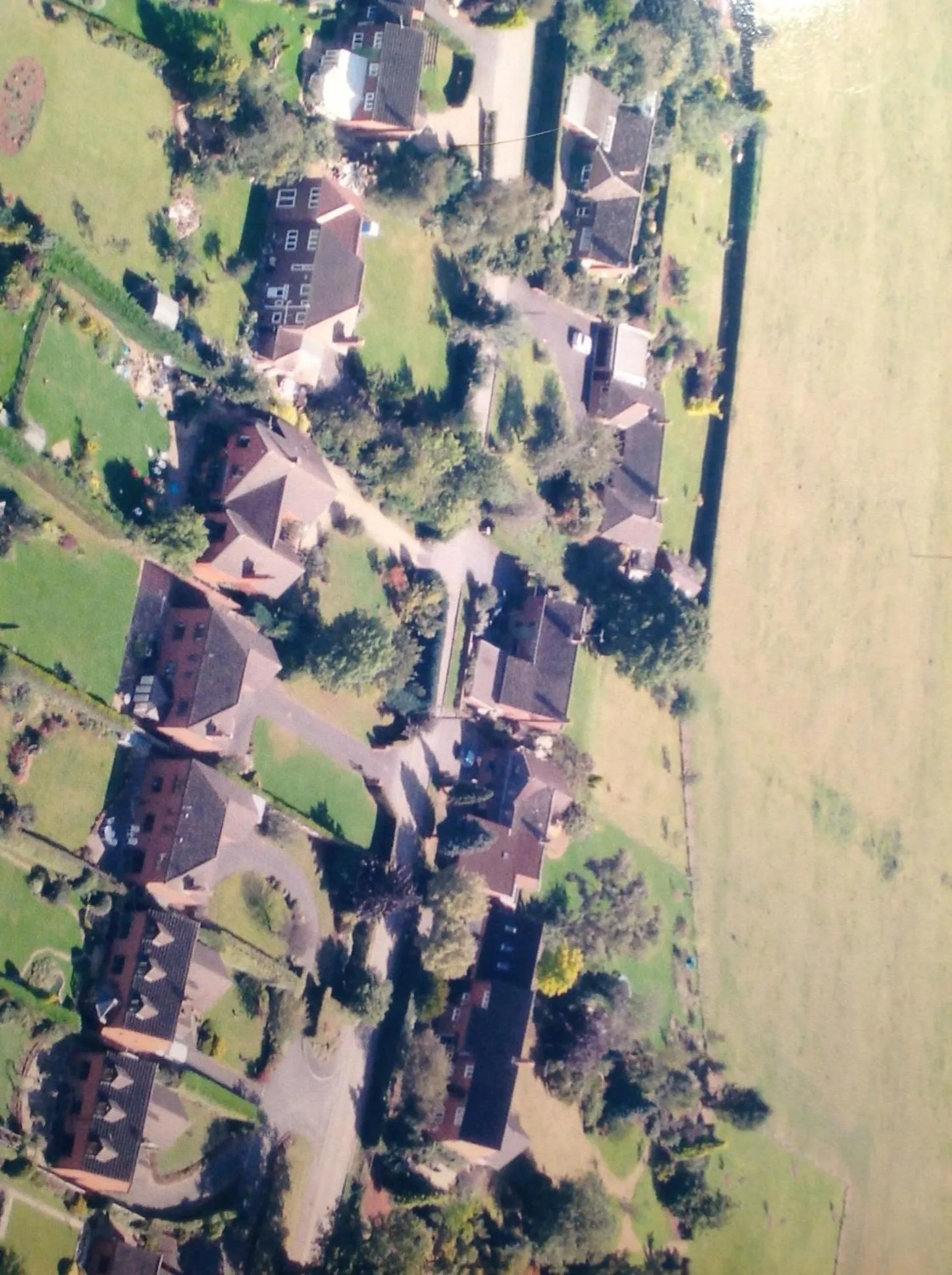 Bird's eye view in Redroofs