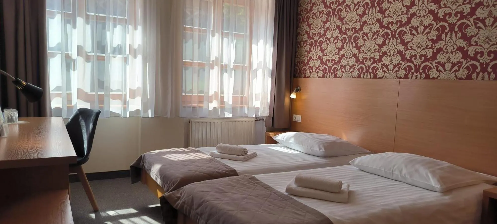 Bed in Hotel Fero Lux