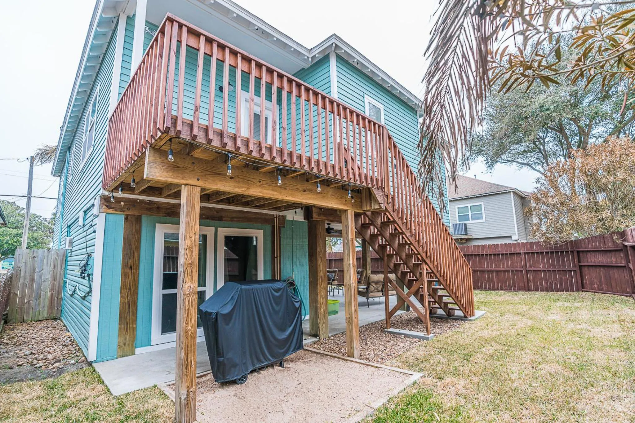 Property building in The Blue Flamingo