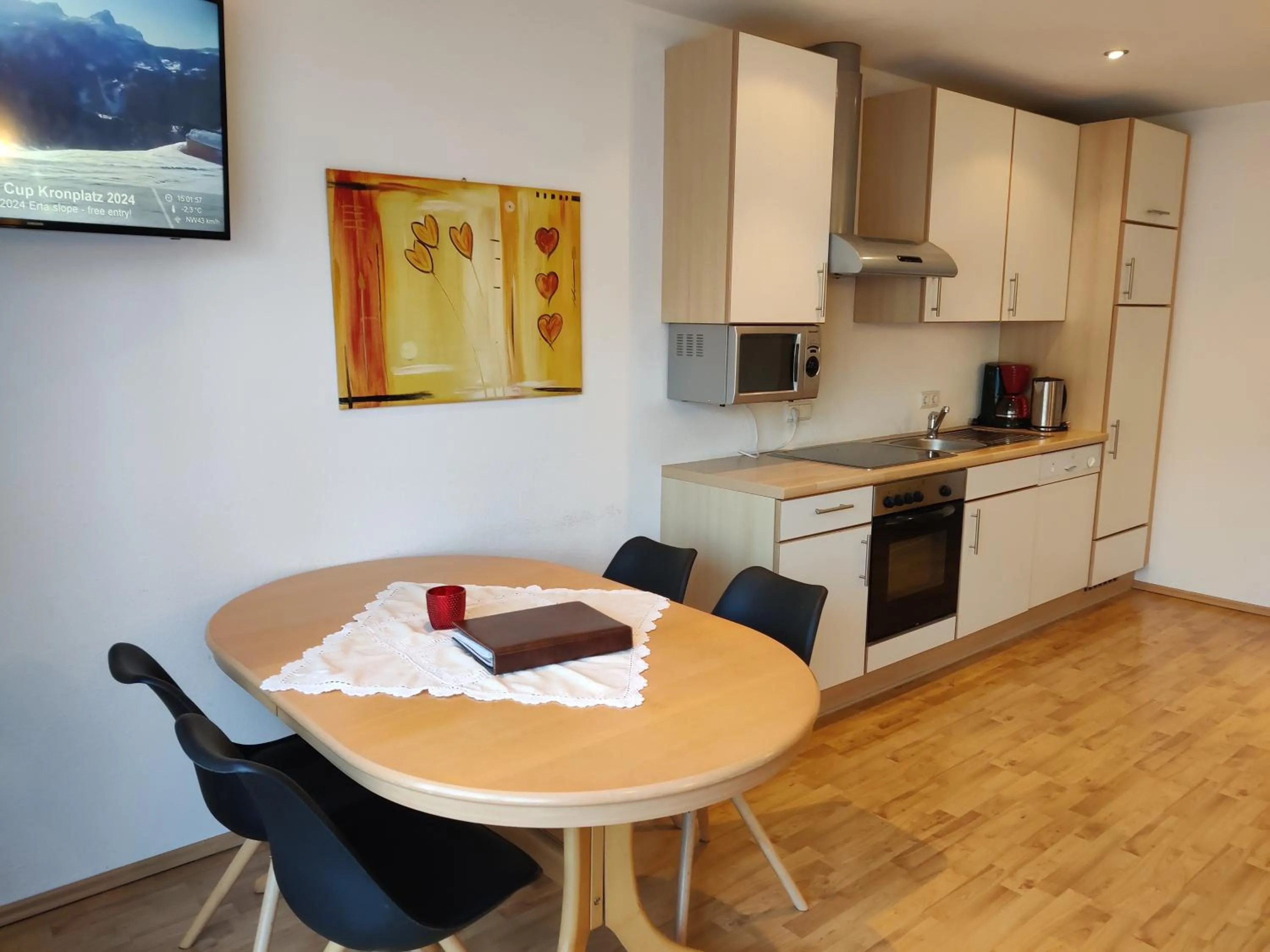 Living room in Residence Klementhof