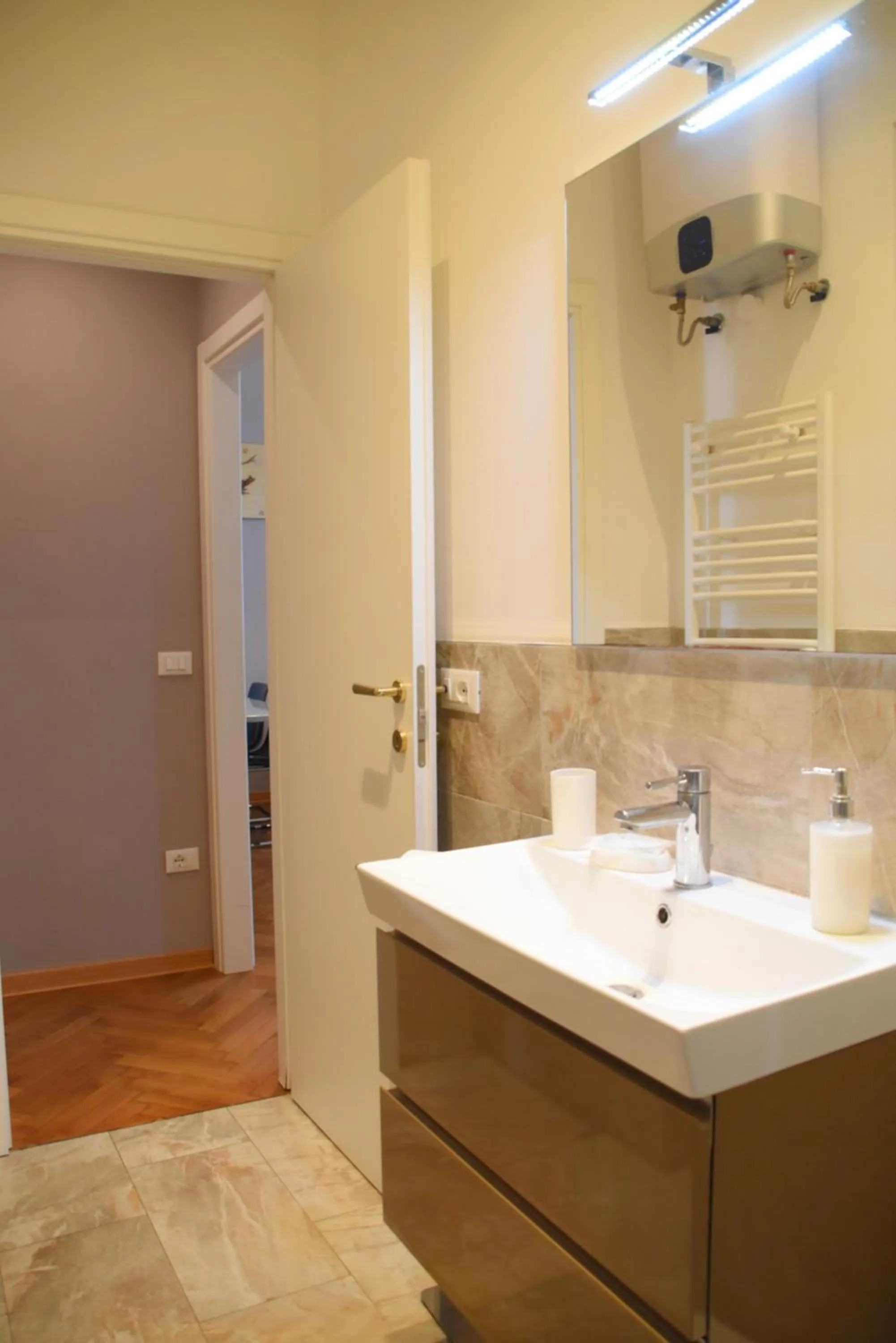 Shower in Residence Montanelli