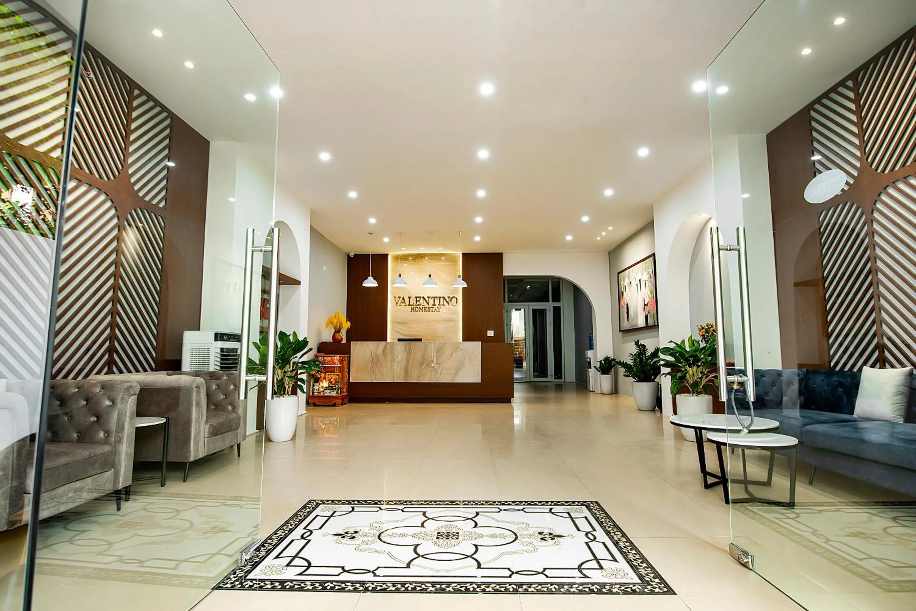 Lobby or reception in Valentino Homestay Hue