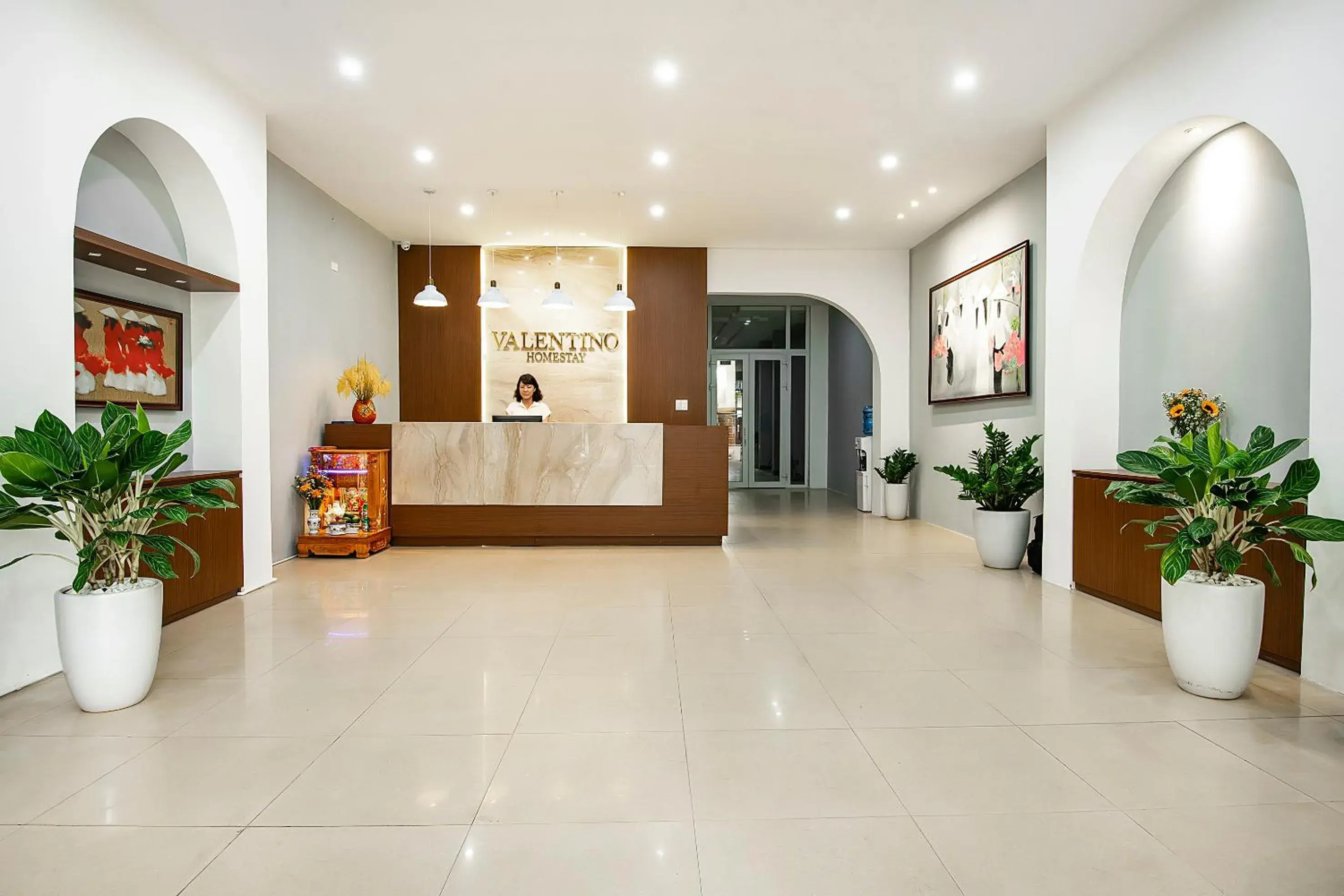 Lobby or reception in Valentino Homestay Hue Lobby or reception in Valentino Homestay Hue