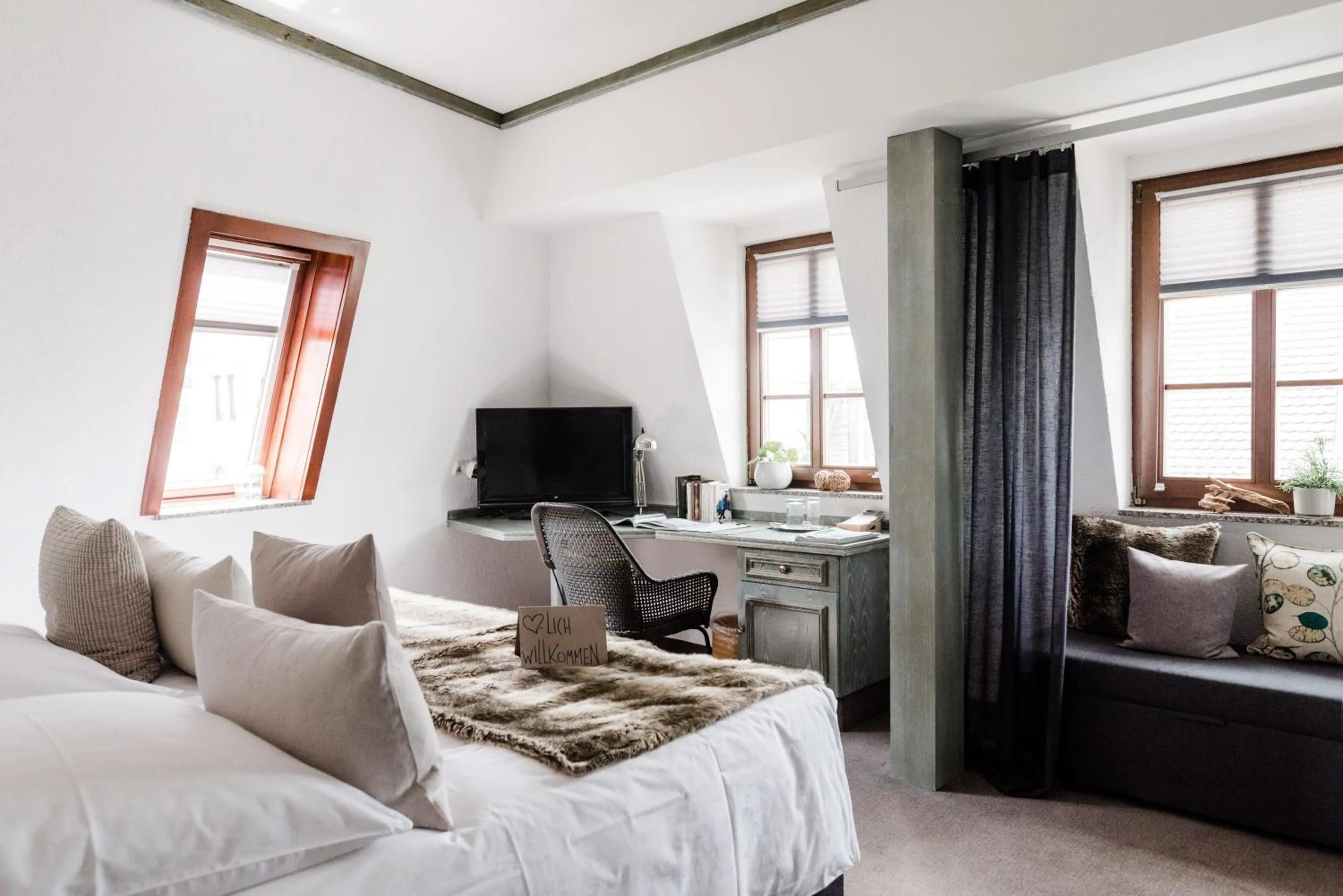 Bed in Sommers Hotel Altes Posteck