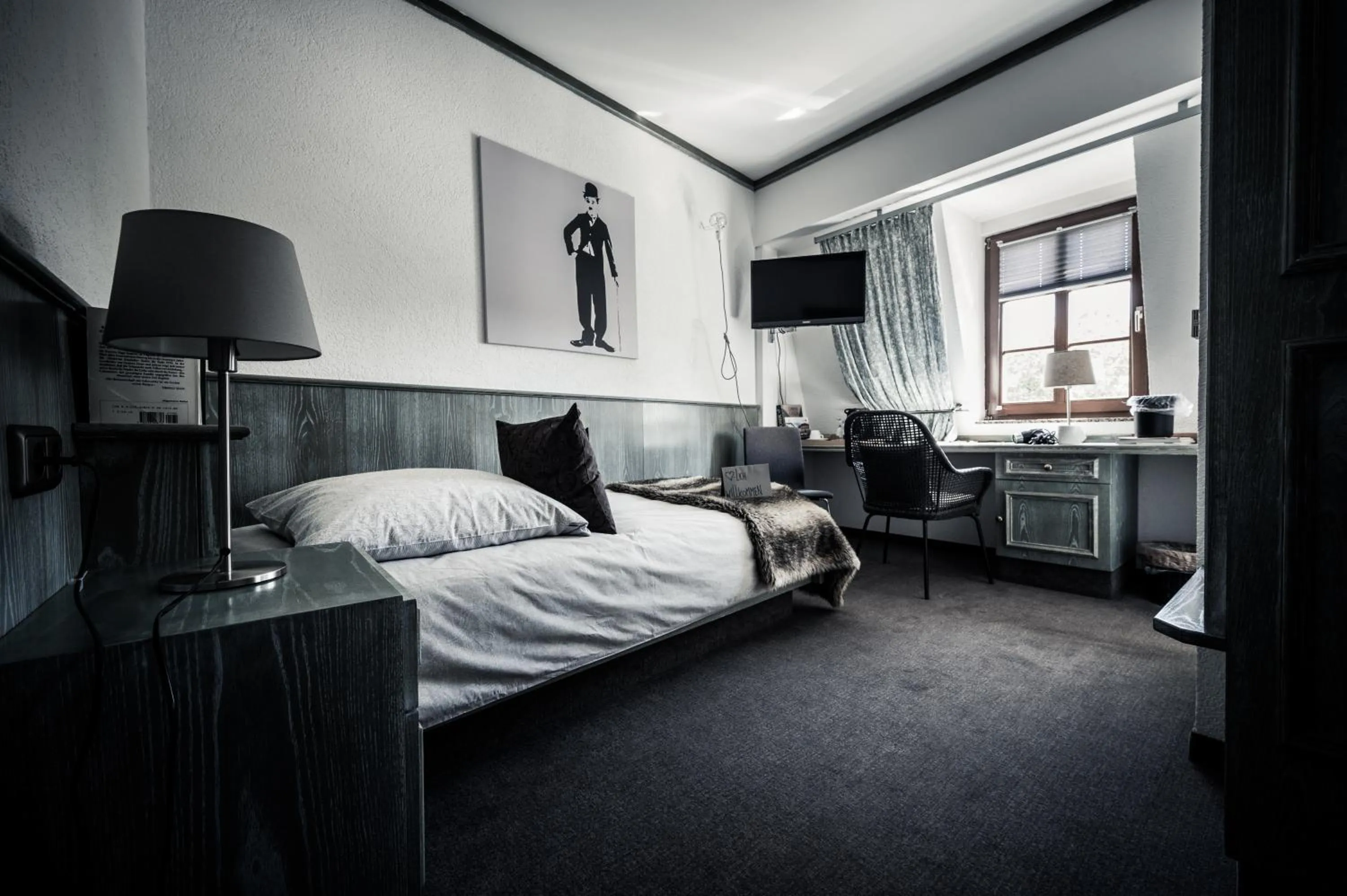 Bed in Sommers Hotel Altes Posteck