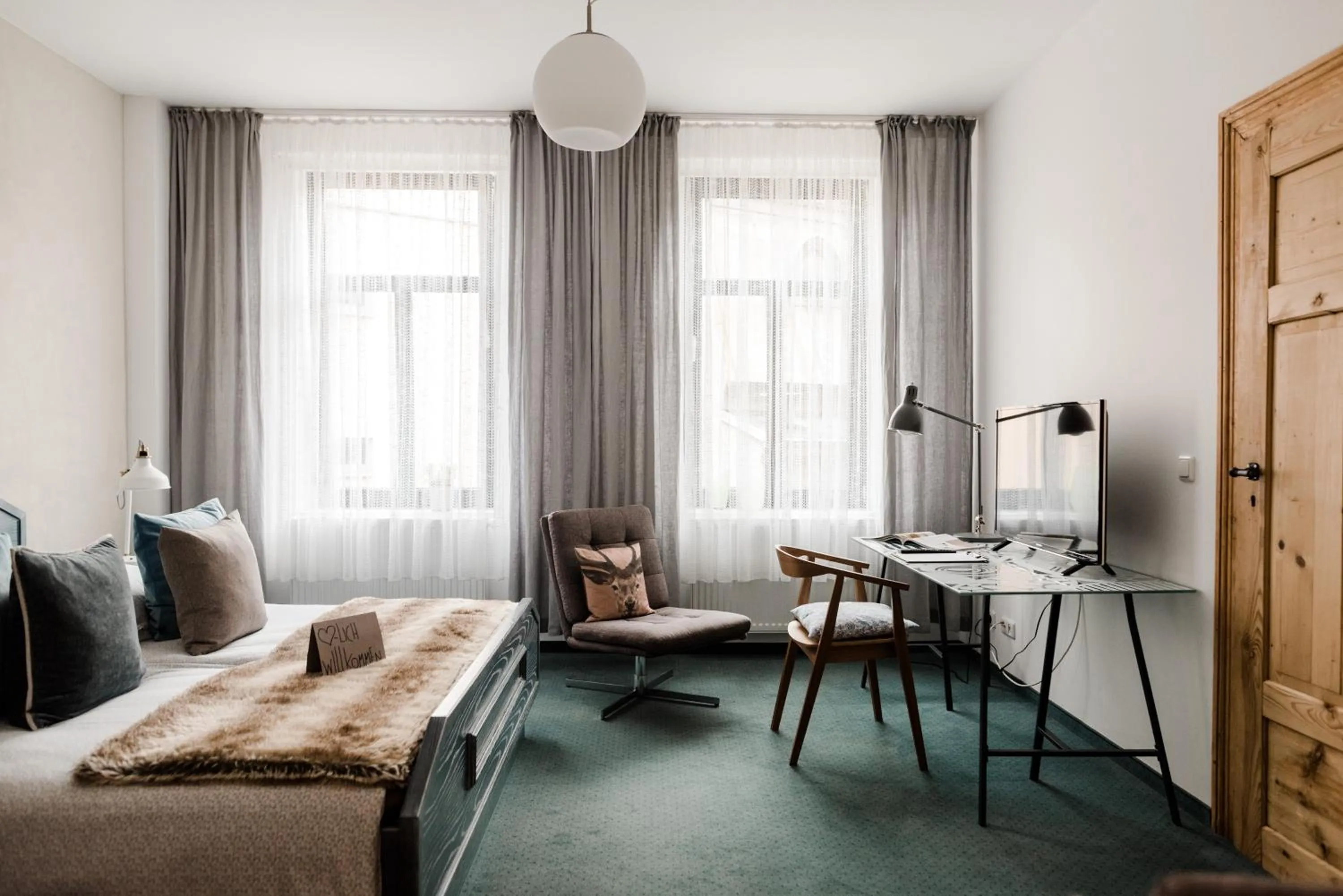 Bed in Sommers Hotel Altes Posteck