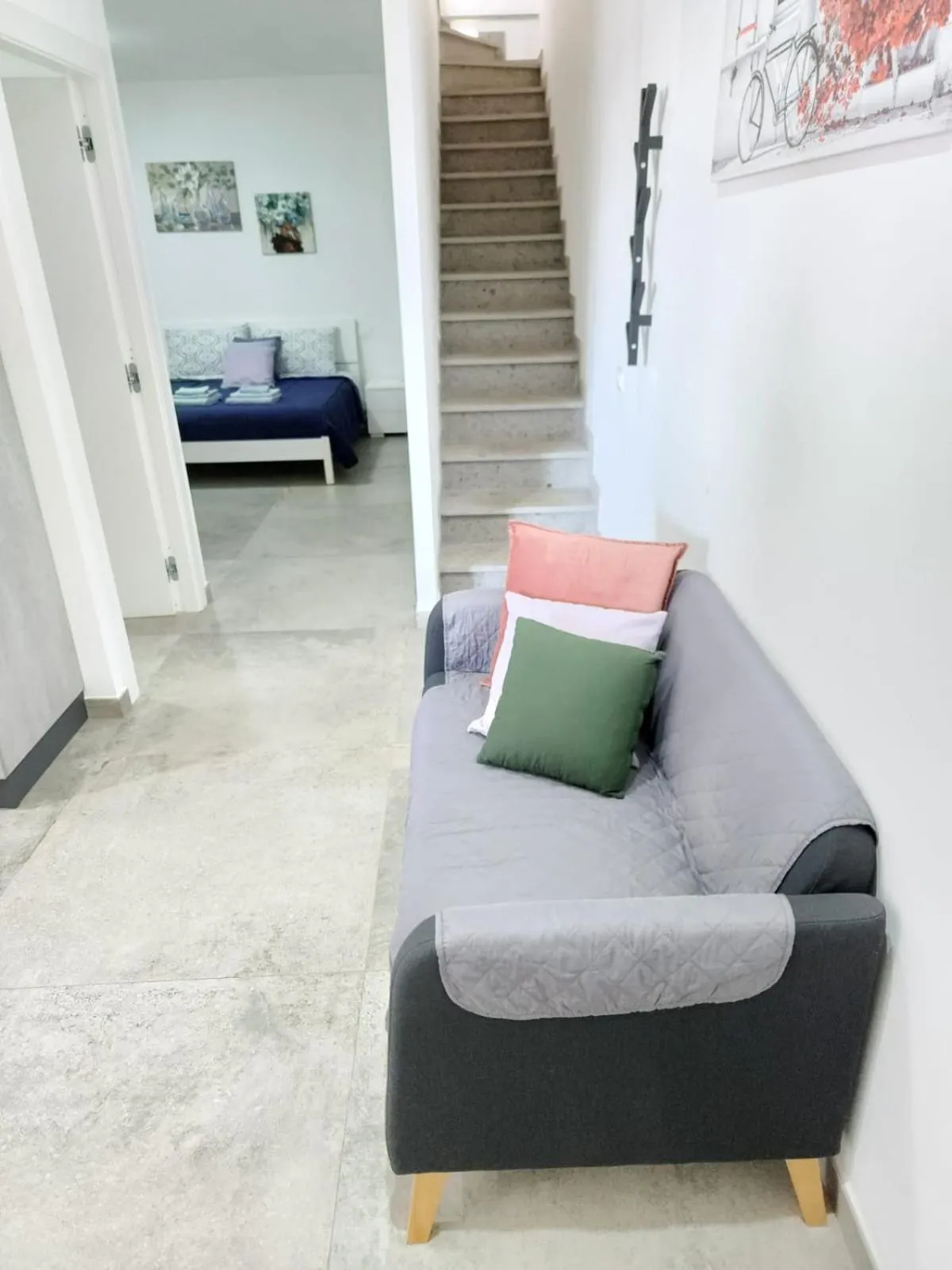 Seating area, Bed in Residence la Pace - Pool & Relax