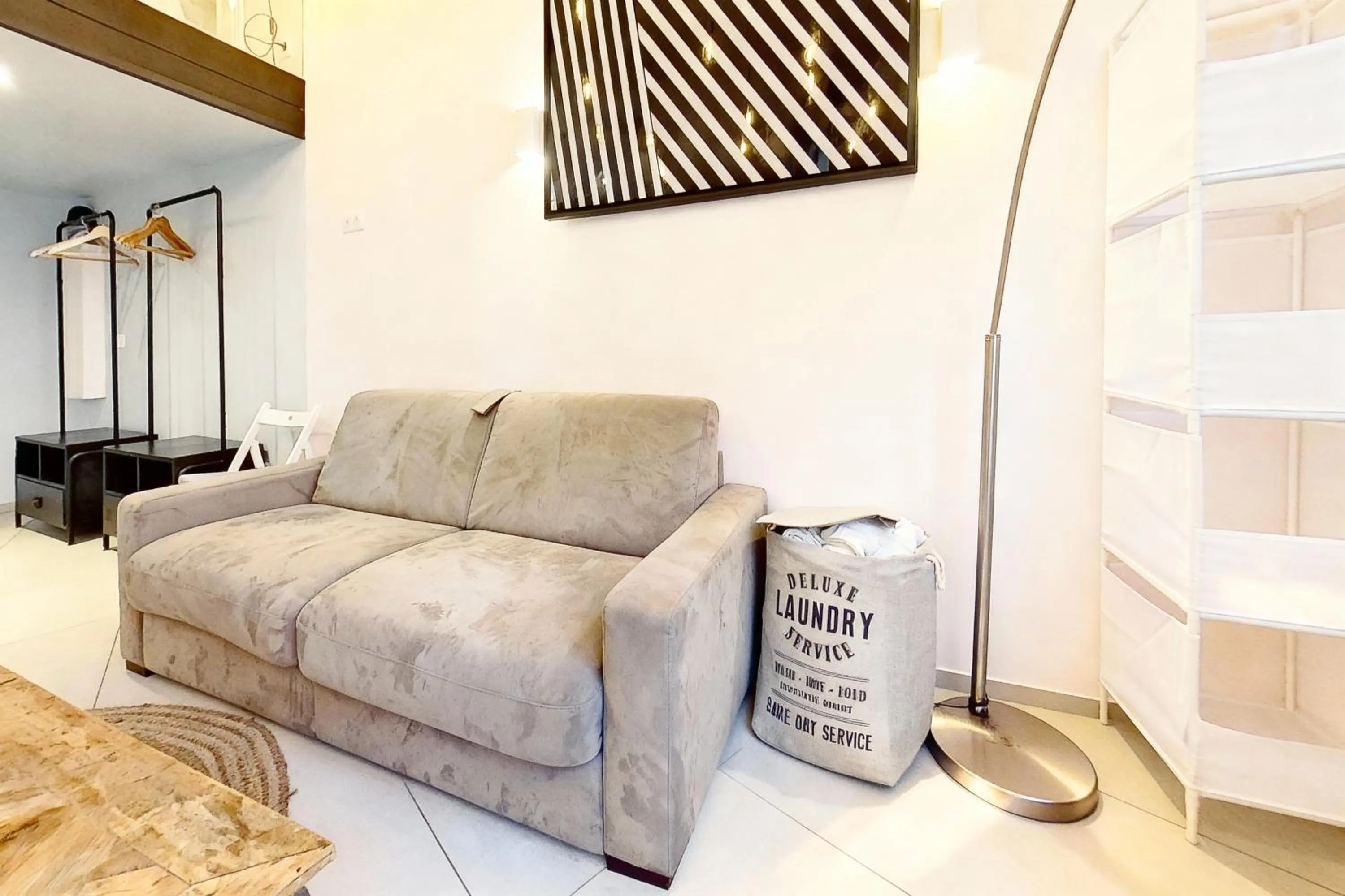 Living room in VILLA MARINA CANNES