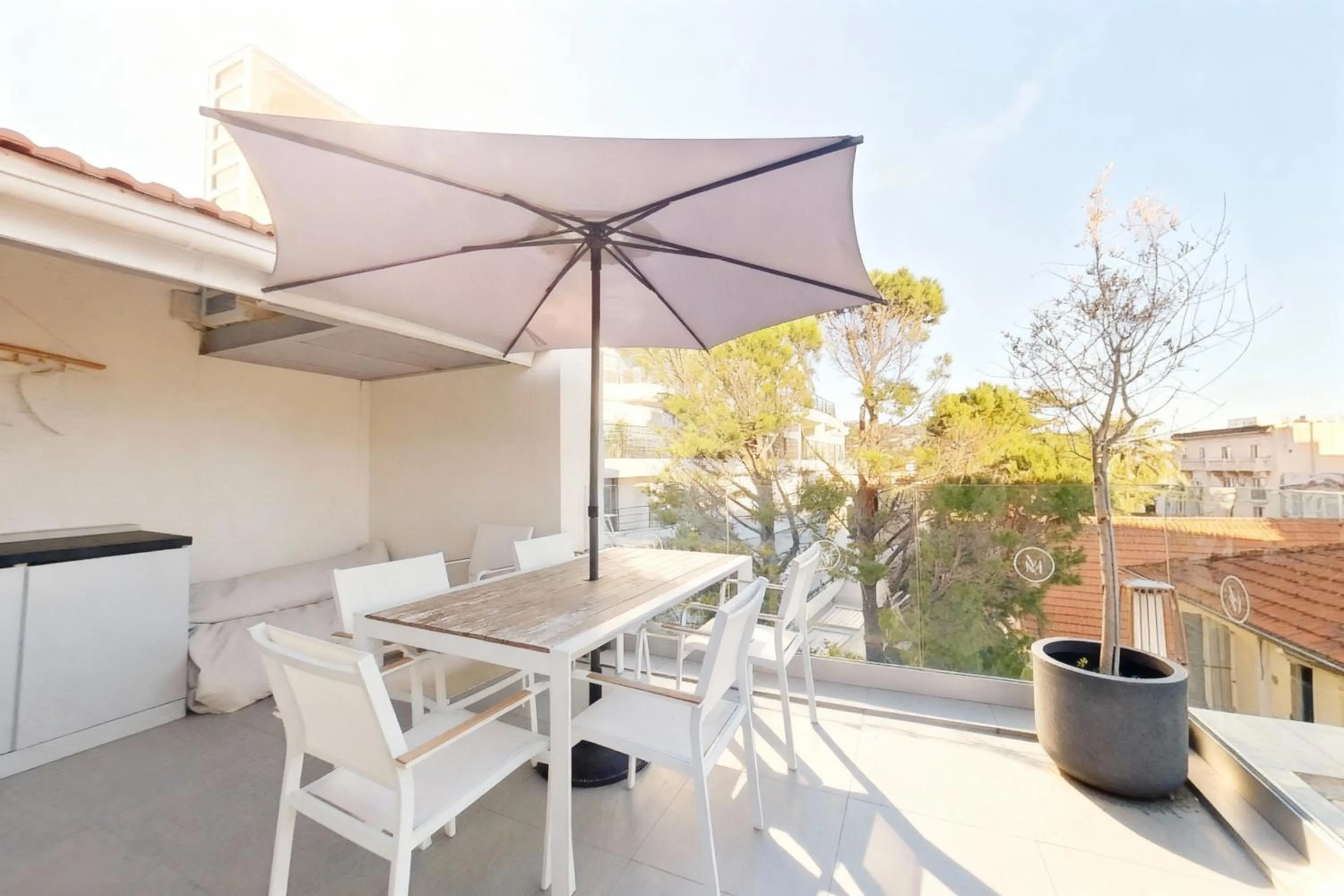 Patio in VILLA MARINA CANNES