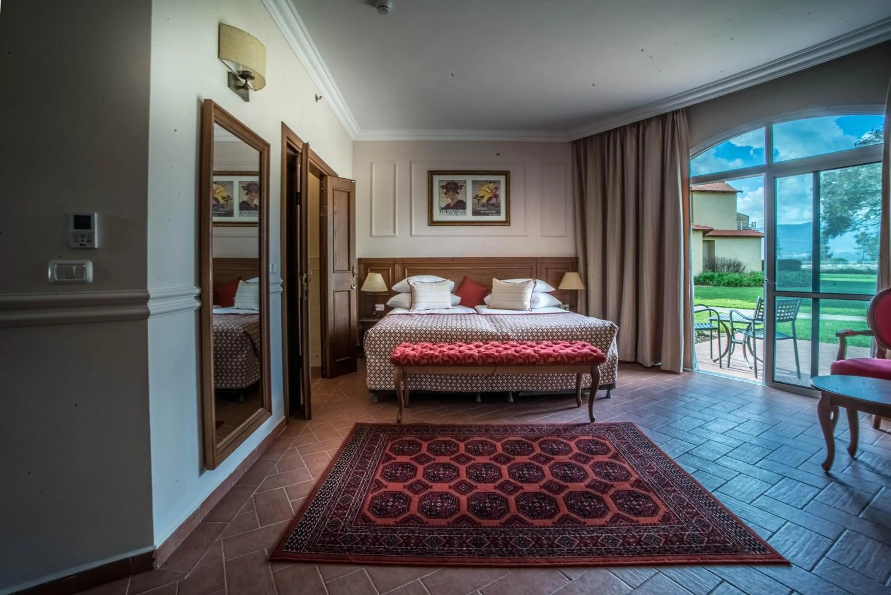 Photo of the whole room, Bed in Pastoral Hotel - Kfar Blum