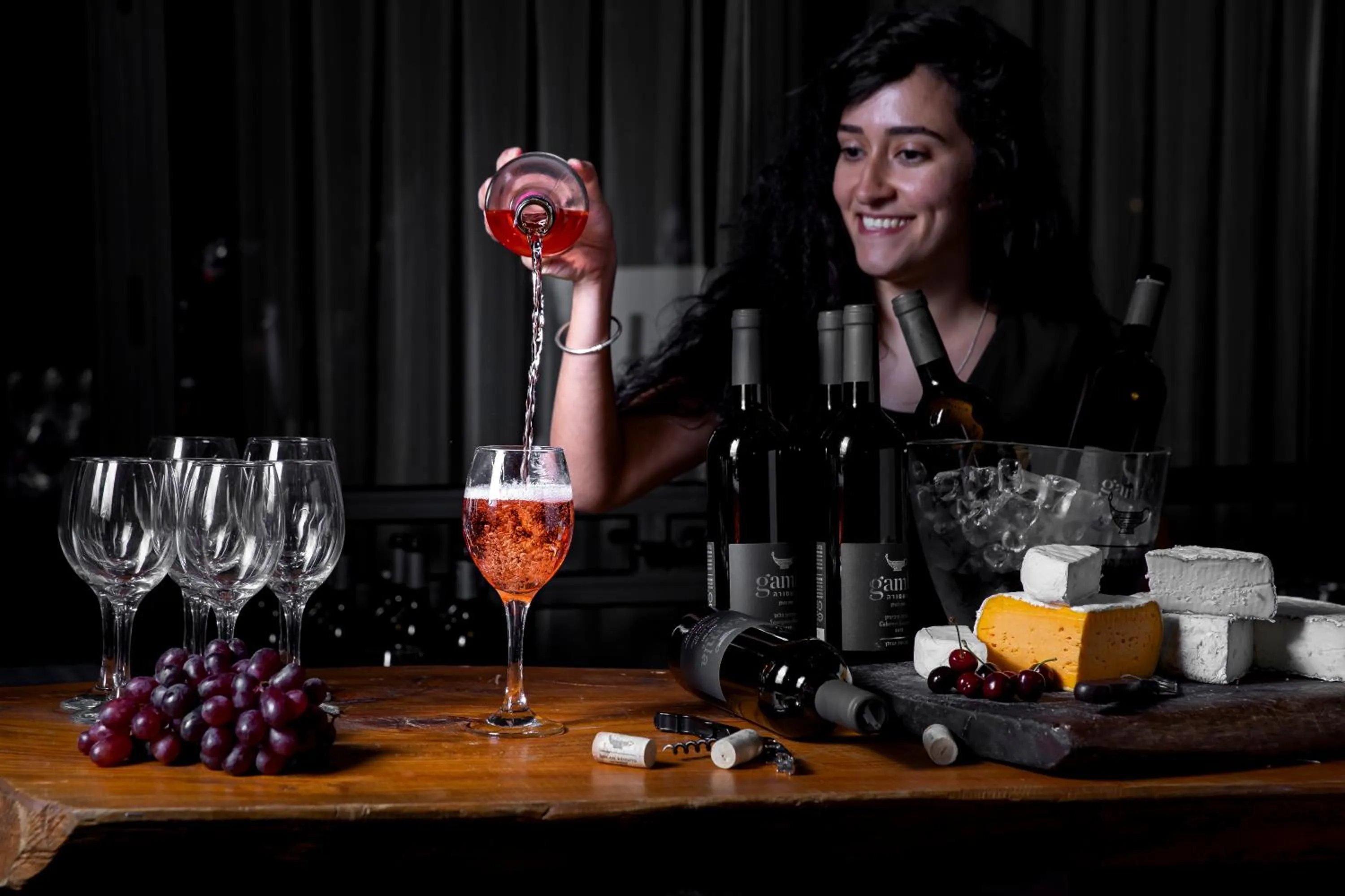 Drinks in Pastoral Hotel - Kfar Blum