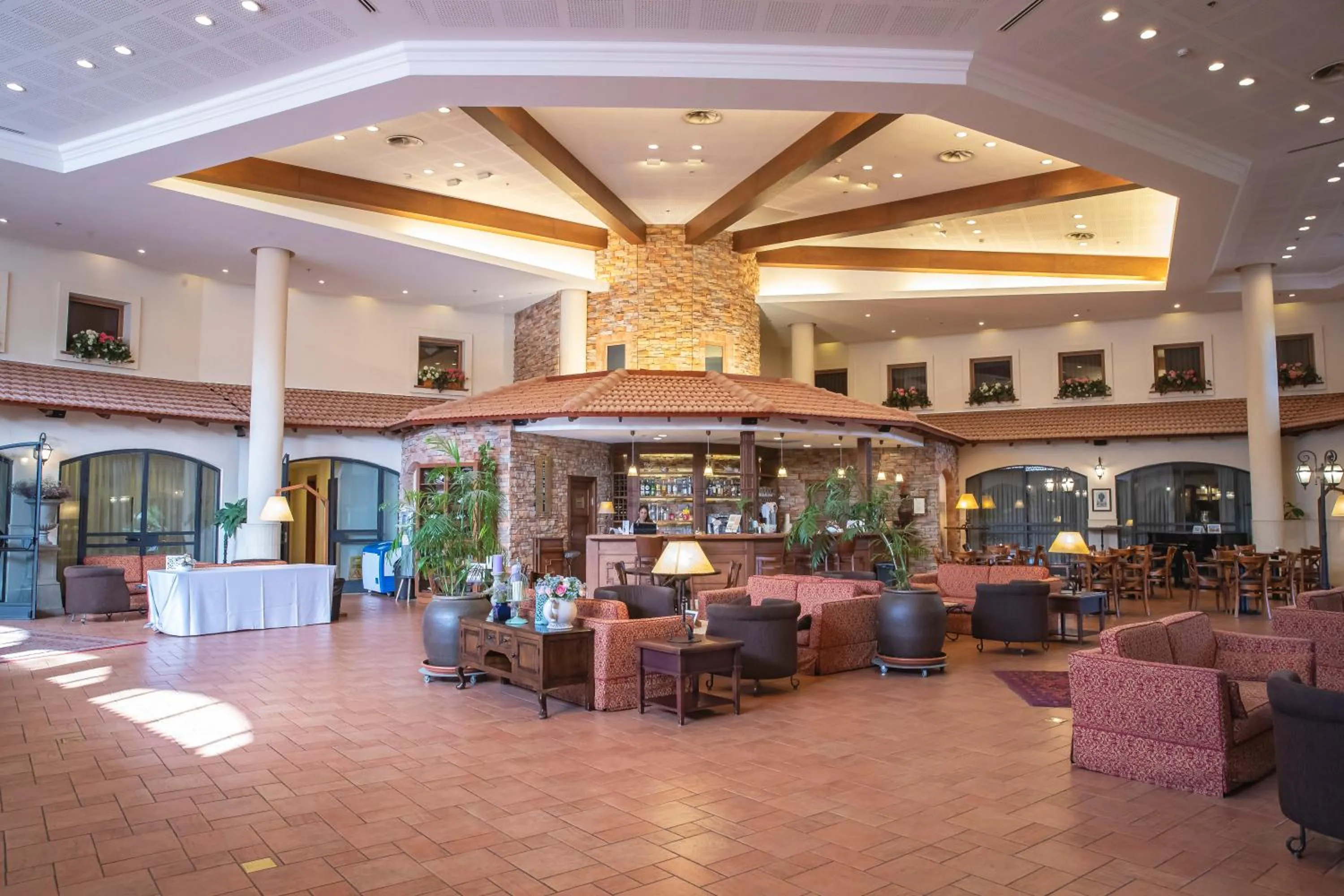 Lobby or reception in Pastoral Hotel - Kfar Blum