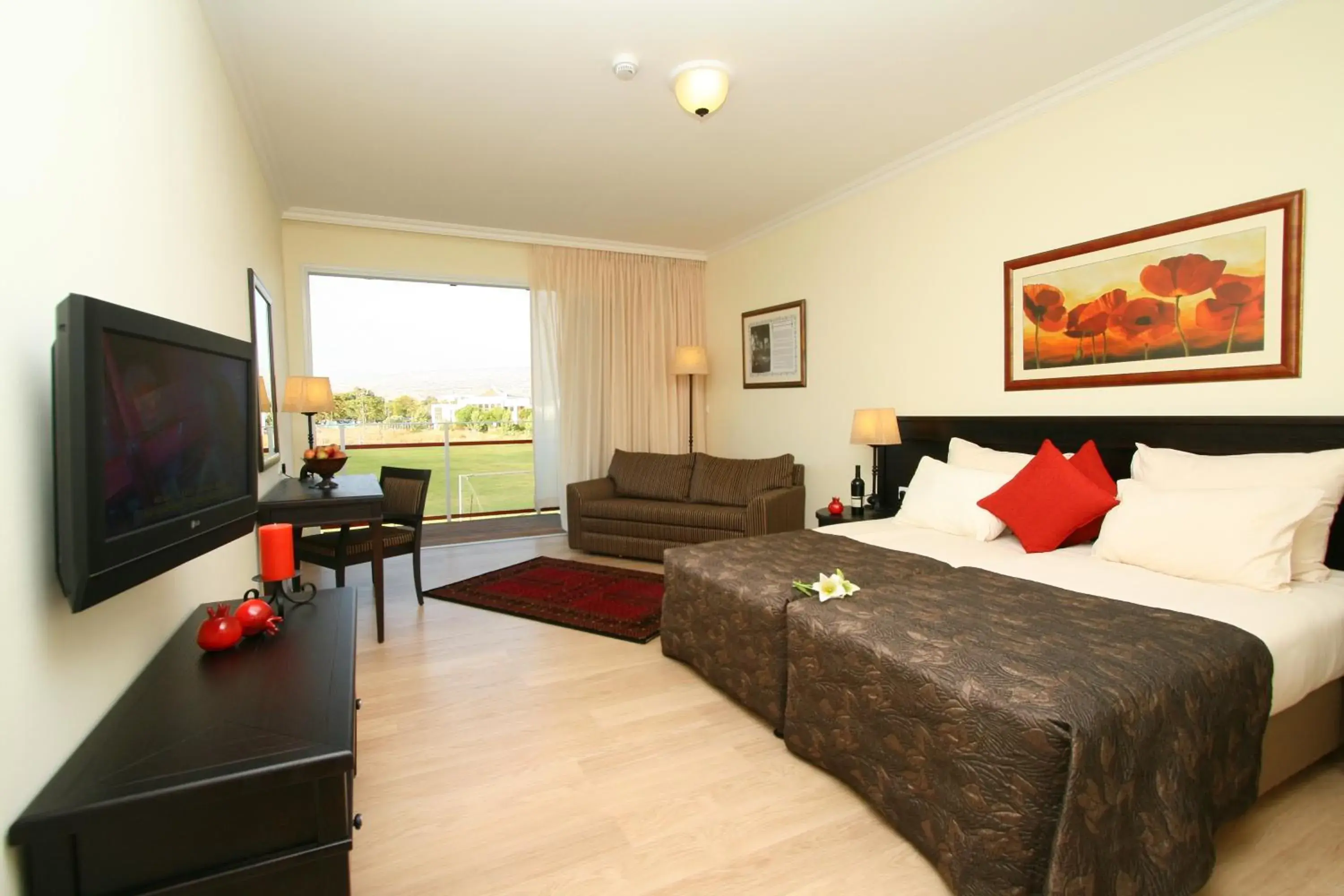 Double Room with Balcony - single occupancy in Pastoral Hotel - Kfar Blum Double Room with Balcony - single occupancy in Pastoral Hotel - Kfar Blum