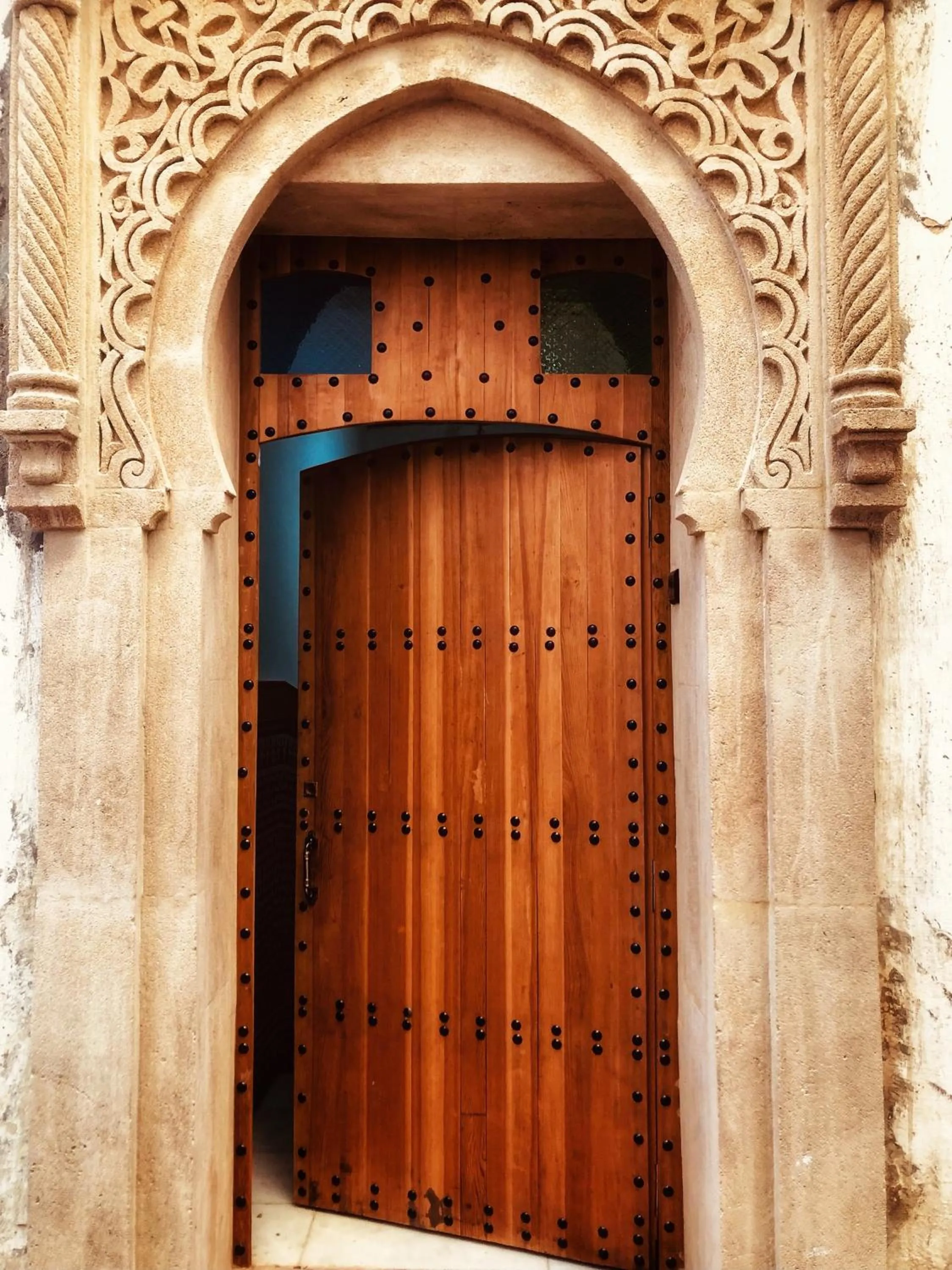 Facade/entrance in Riad Majorelle