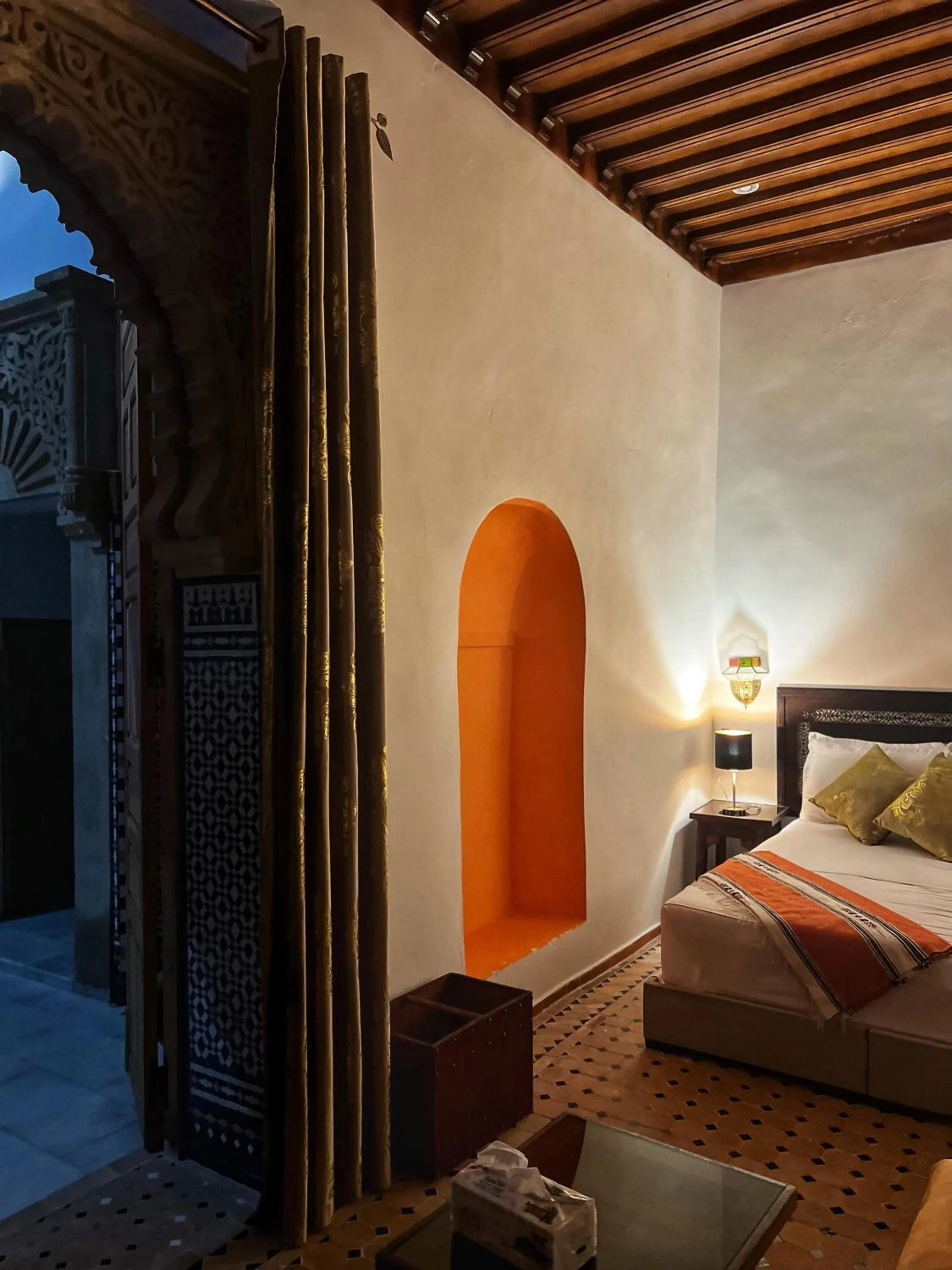 Bed in Riad Majorelle