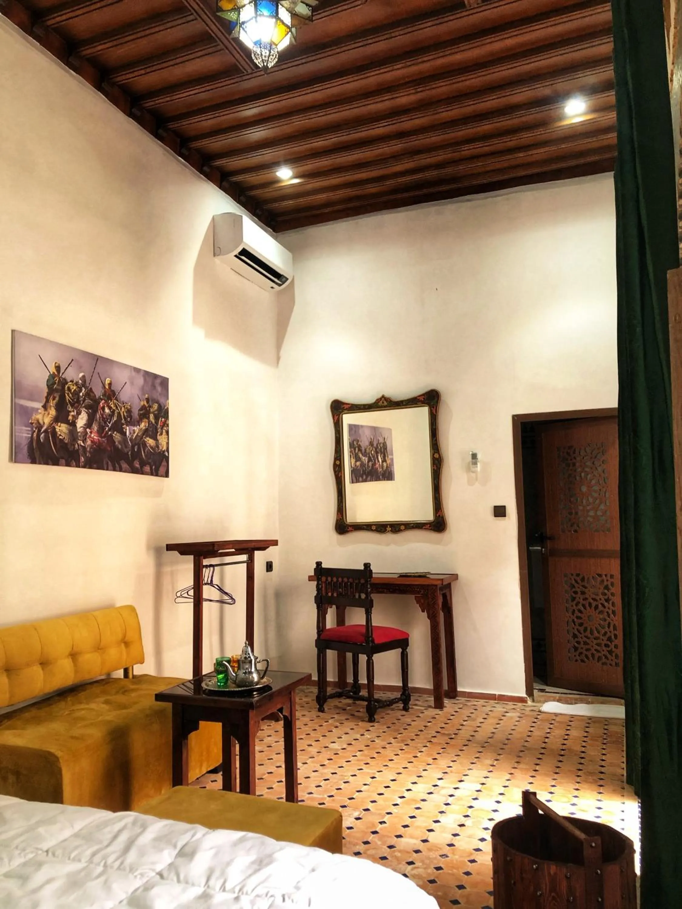 Bed in Riad Majorelle