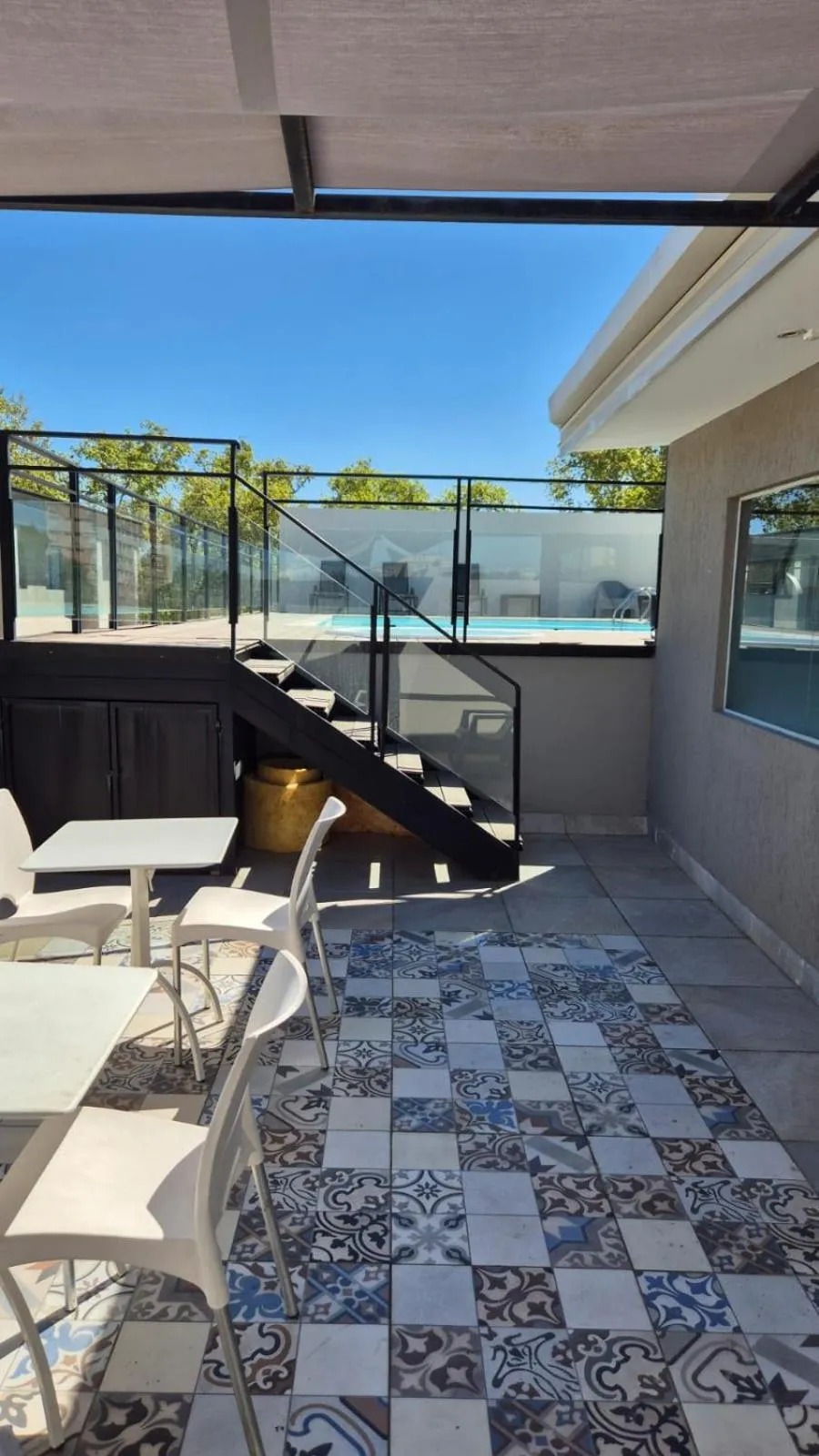Balcony/Terrace in Gran Hotel Dakar