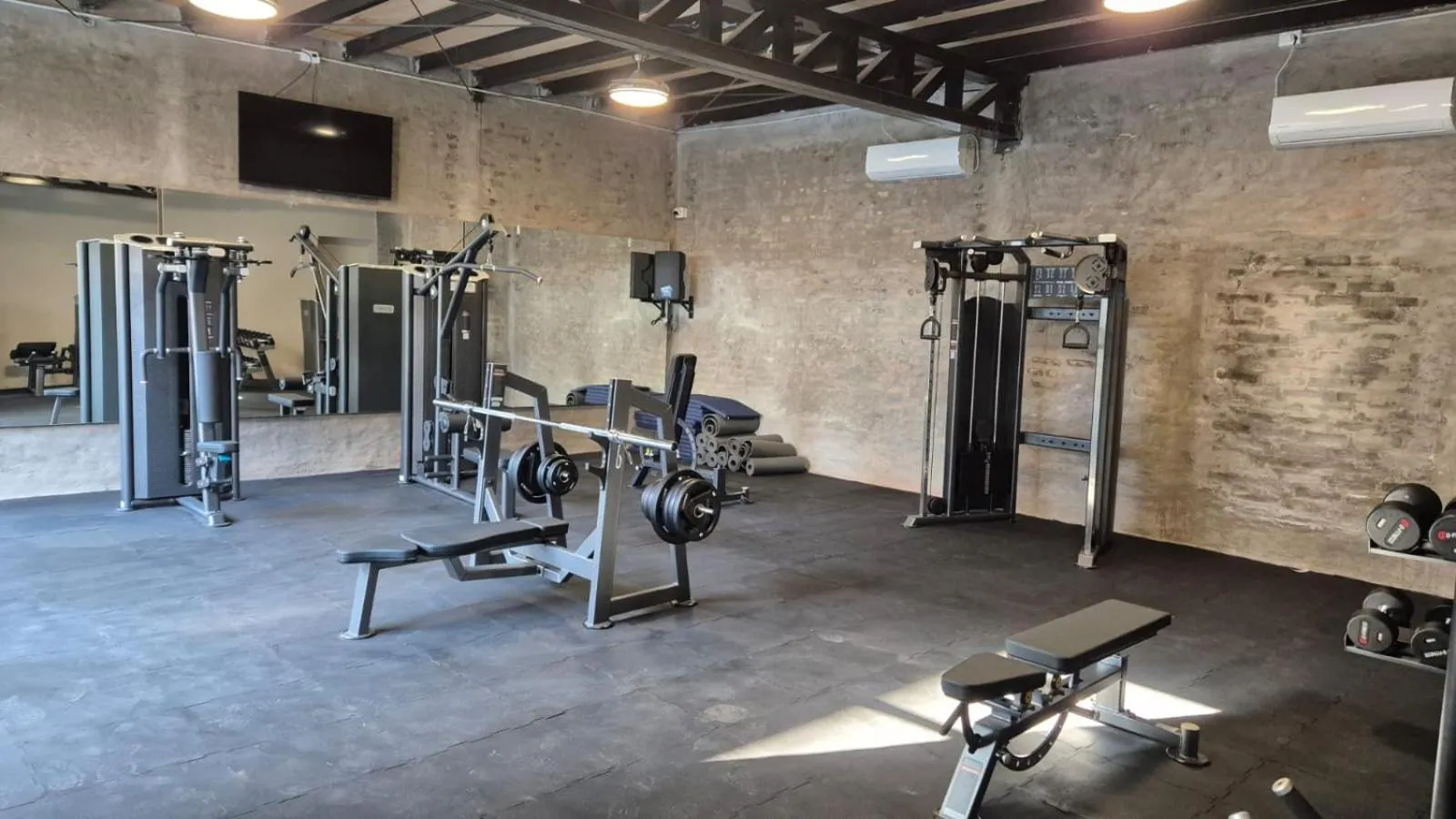 Fitness centre/facilities in Gran Hotel Dakar