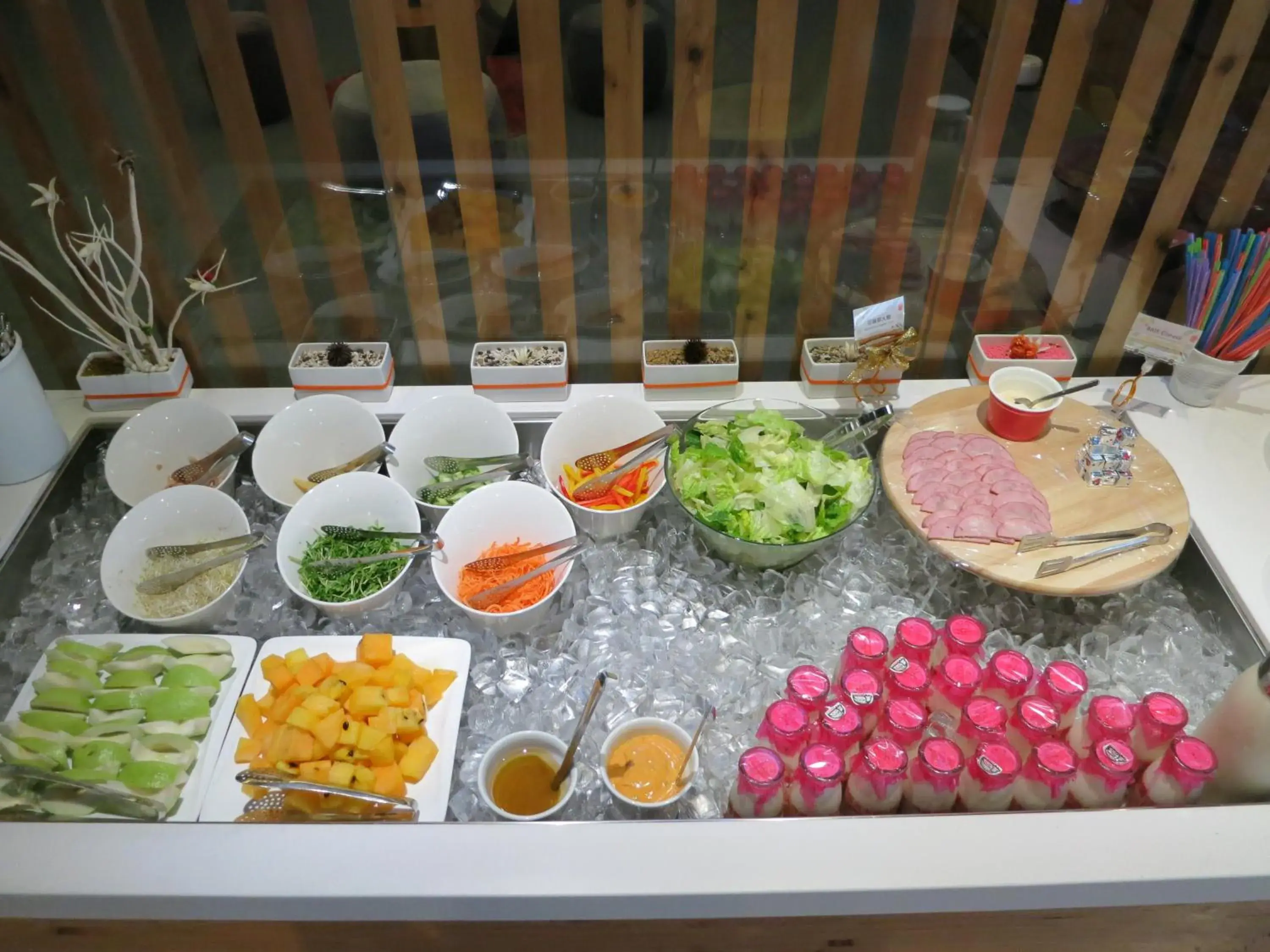 Buffet breakfast in The Tree House Buffet breakfast in The Tree House