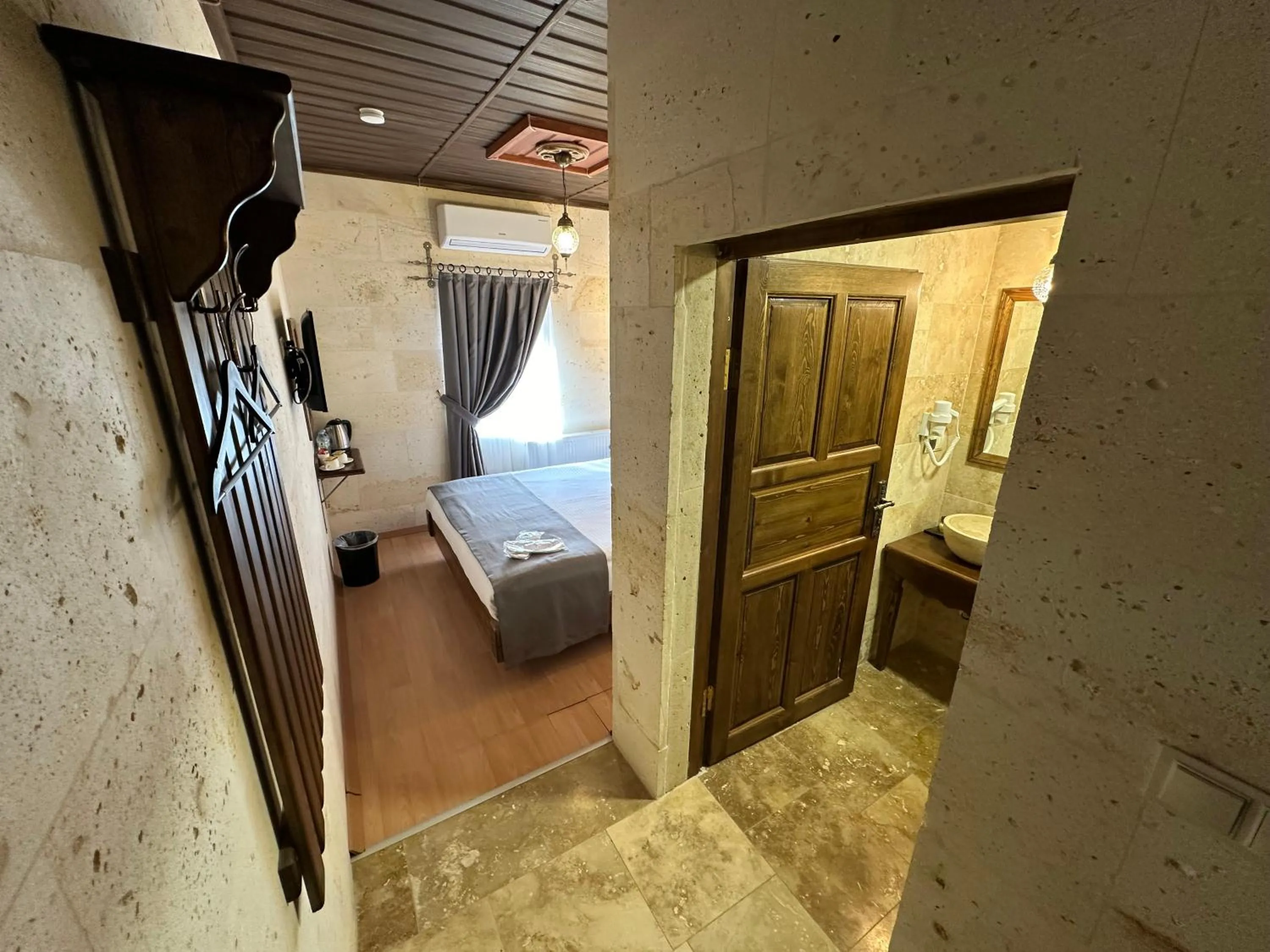 Bed in Virtus Cappadocia Hotel Göreme