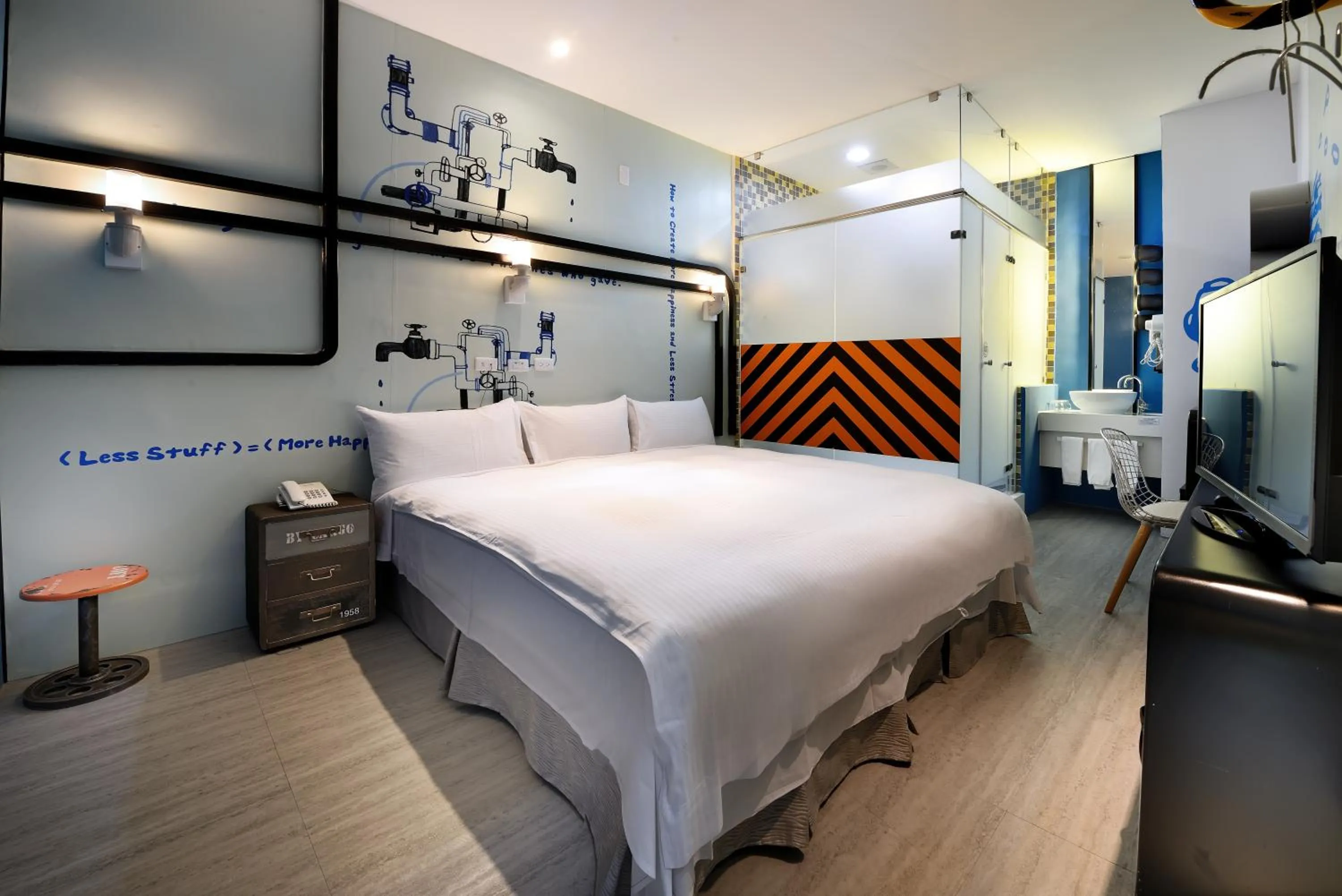 Bed in NL Concept Hotel