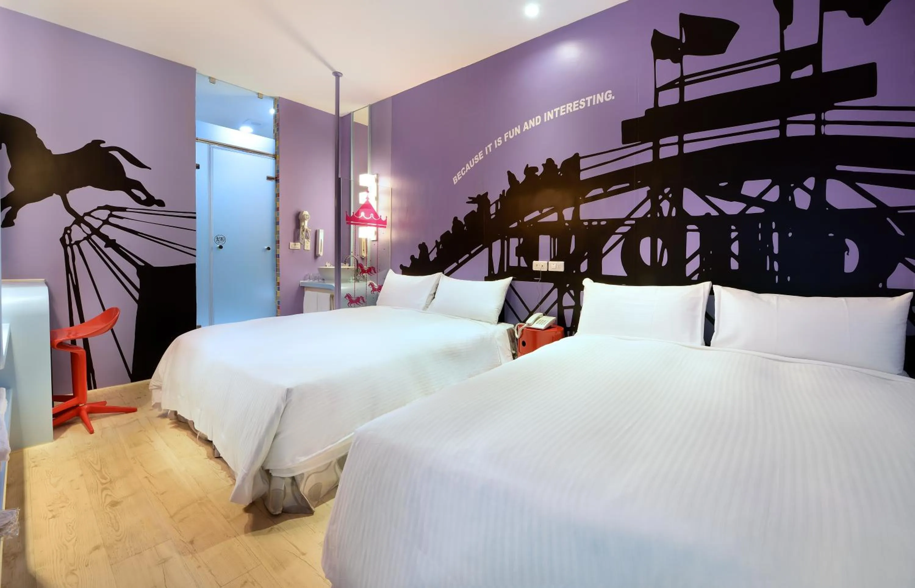Bedroom, Bed in NL Concept Hotel
