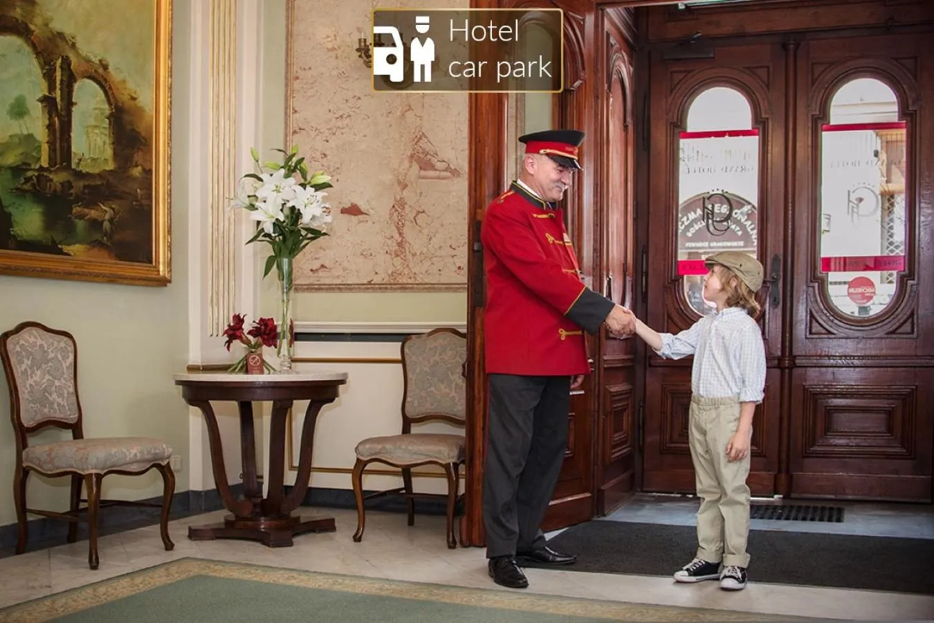 Staff in Grand Hotel