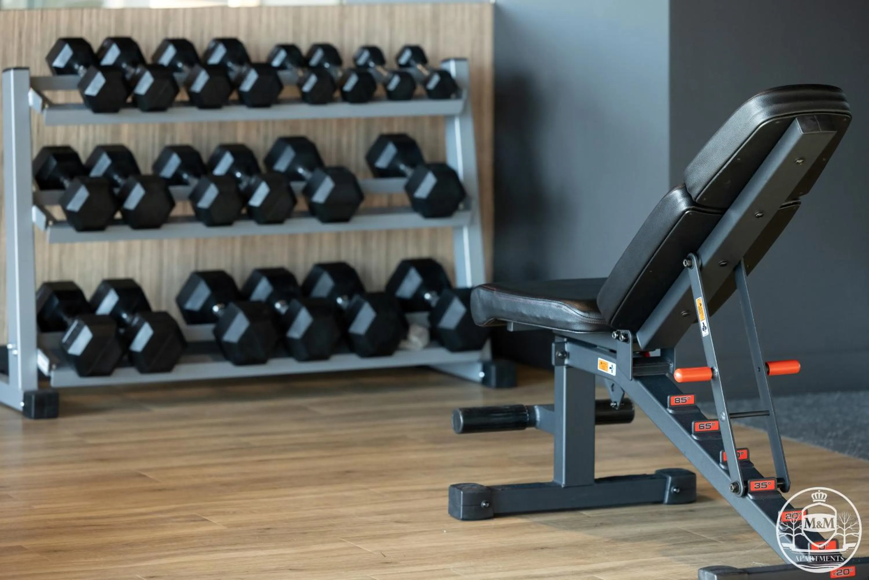 Fitness centre/facilities in Polanki Aqua - Aquapark, Free Parking, Apartments M&M Kołobrzeg