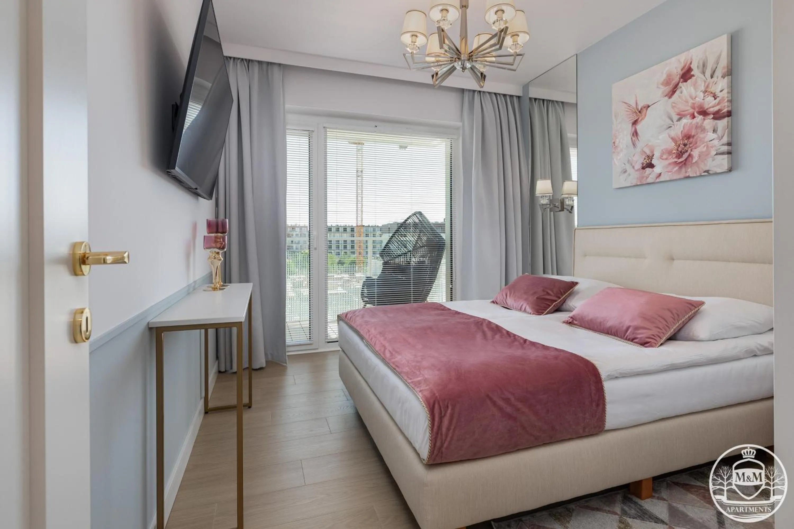 Bed in Polanki Aqua - Aquapark, Free Parking, Apartments M&M Kołobrzeg