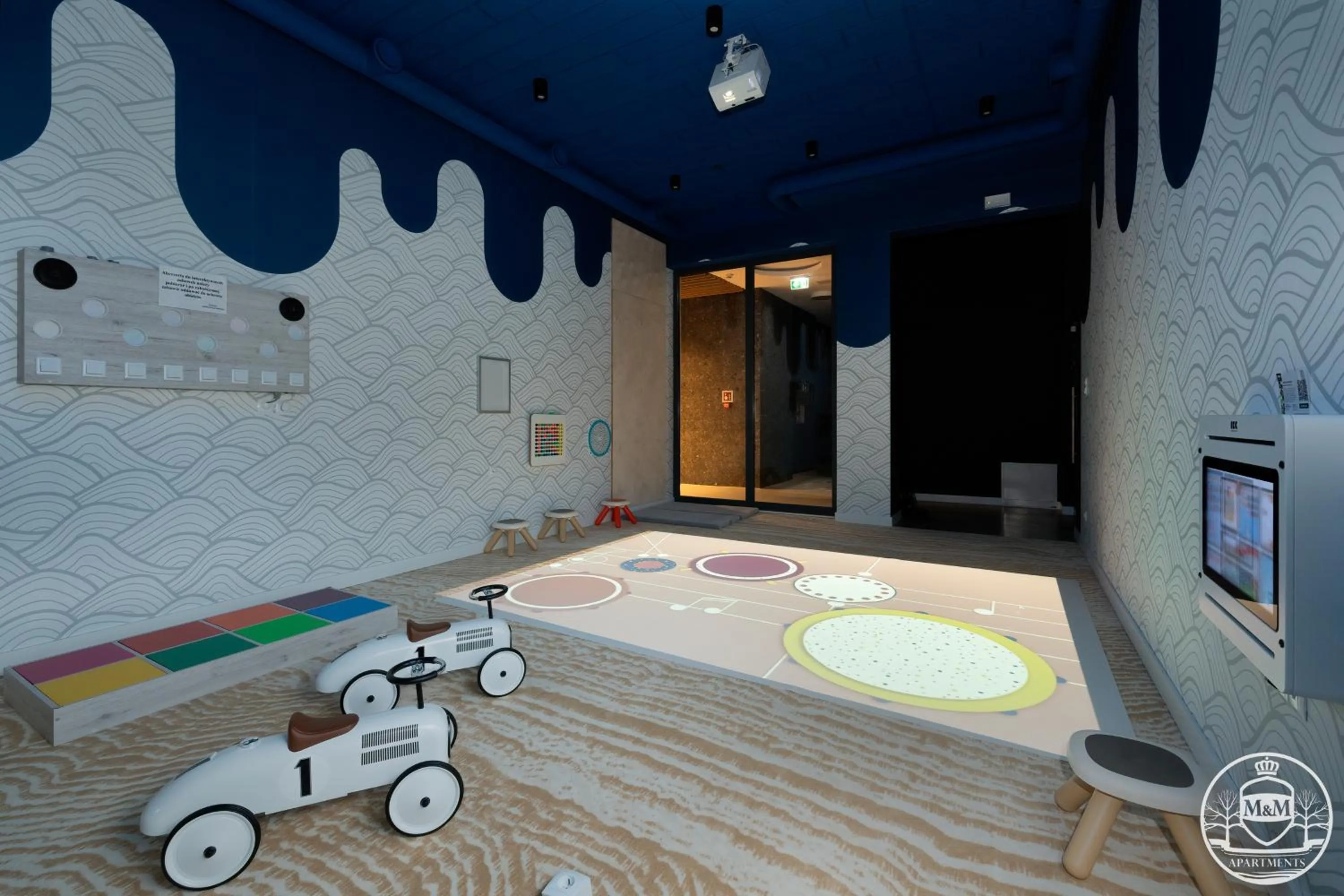 Children play ground in Polanki Aqua - Aquapark, Free Parking, Apartments M&M Kołobrzeg