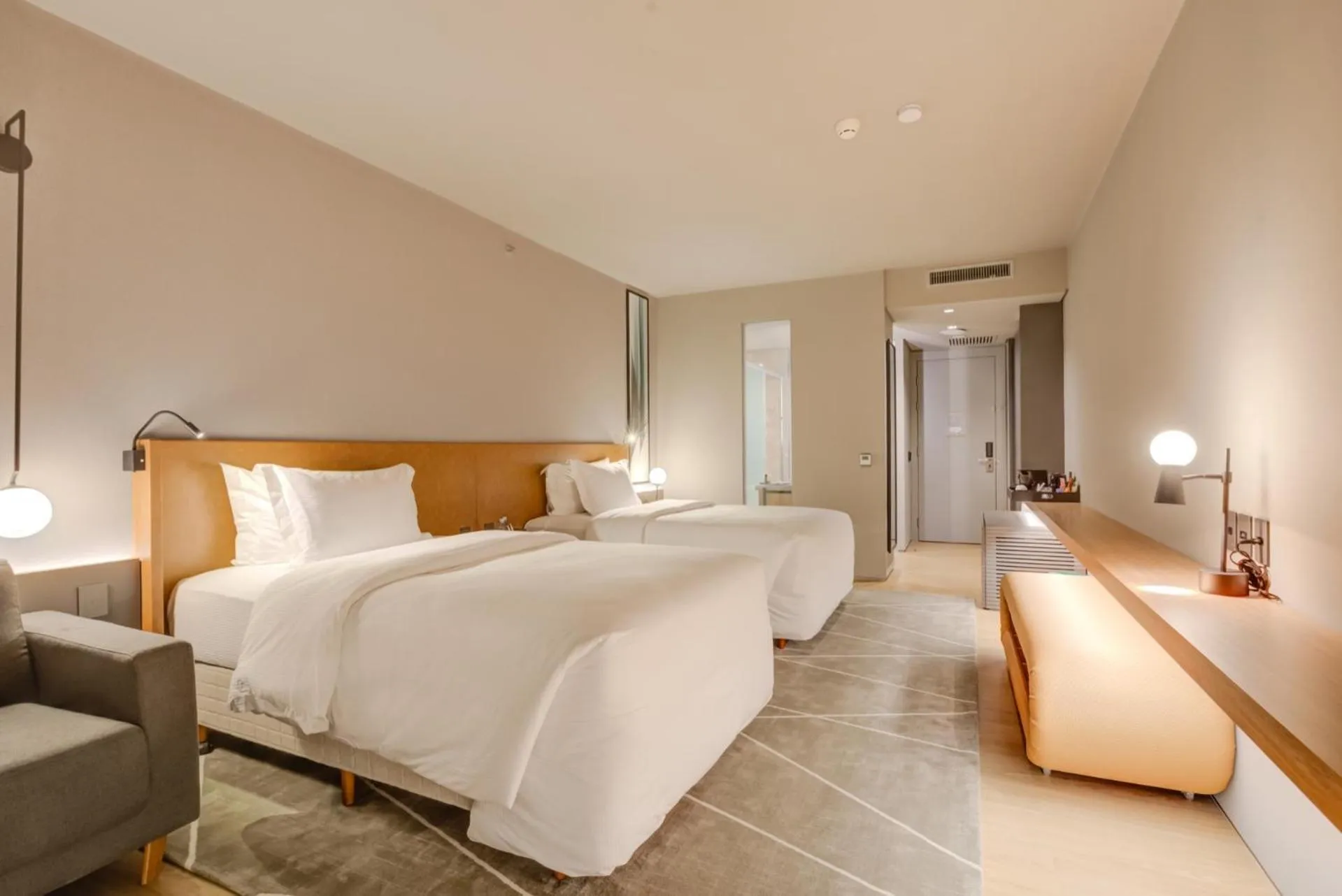 Bed in DoubleTree by Hilton Porto Alegre