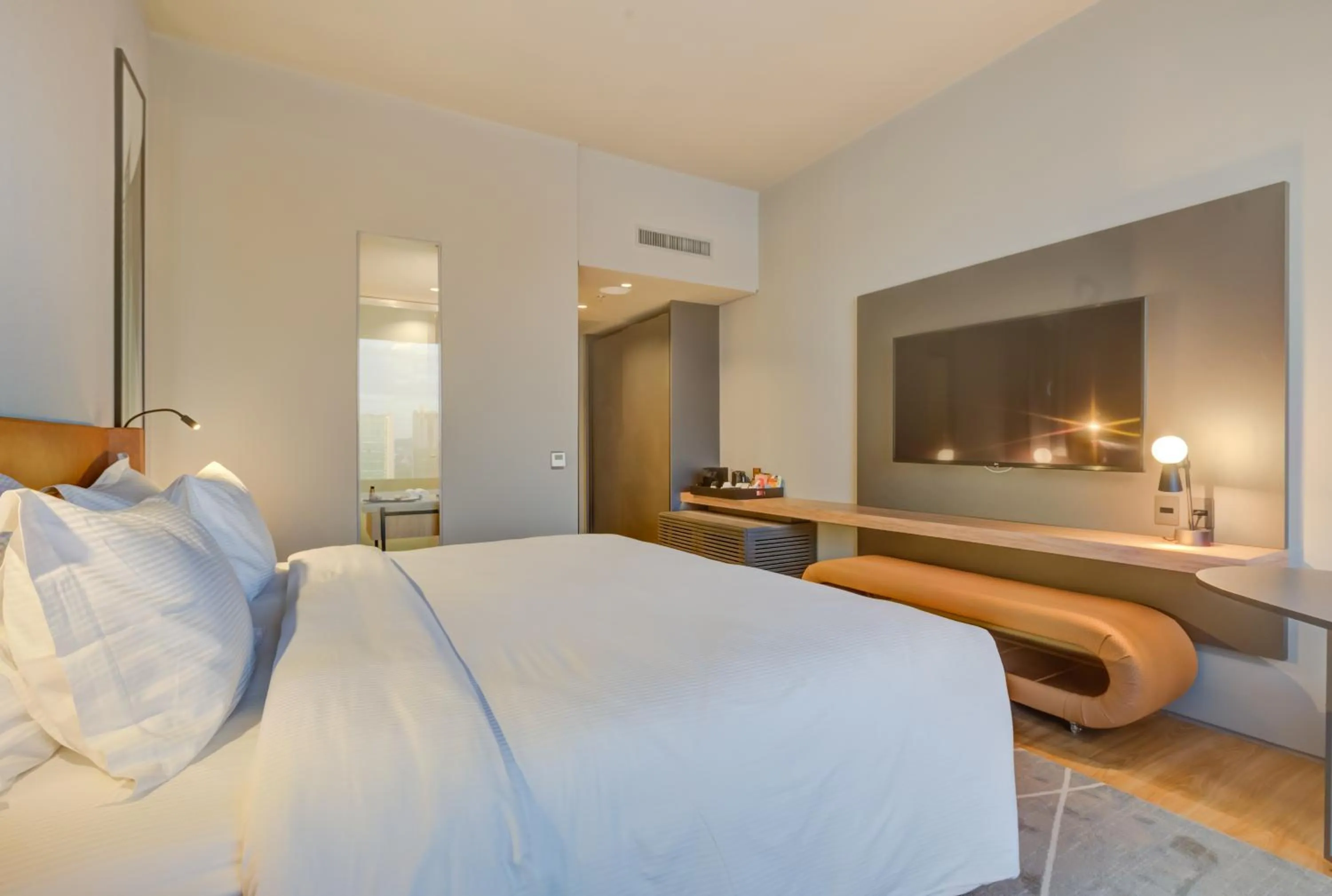 Bed in DoubleTree by Hilton Porto Alegre