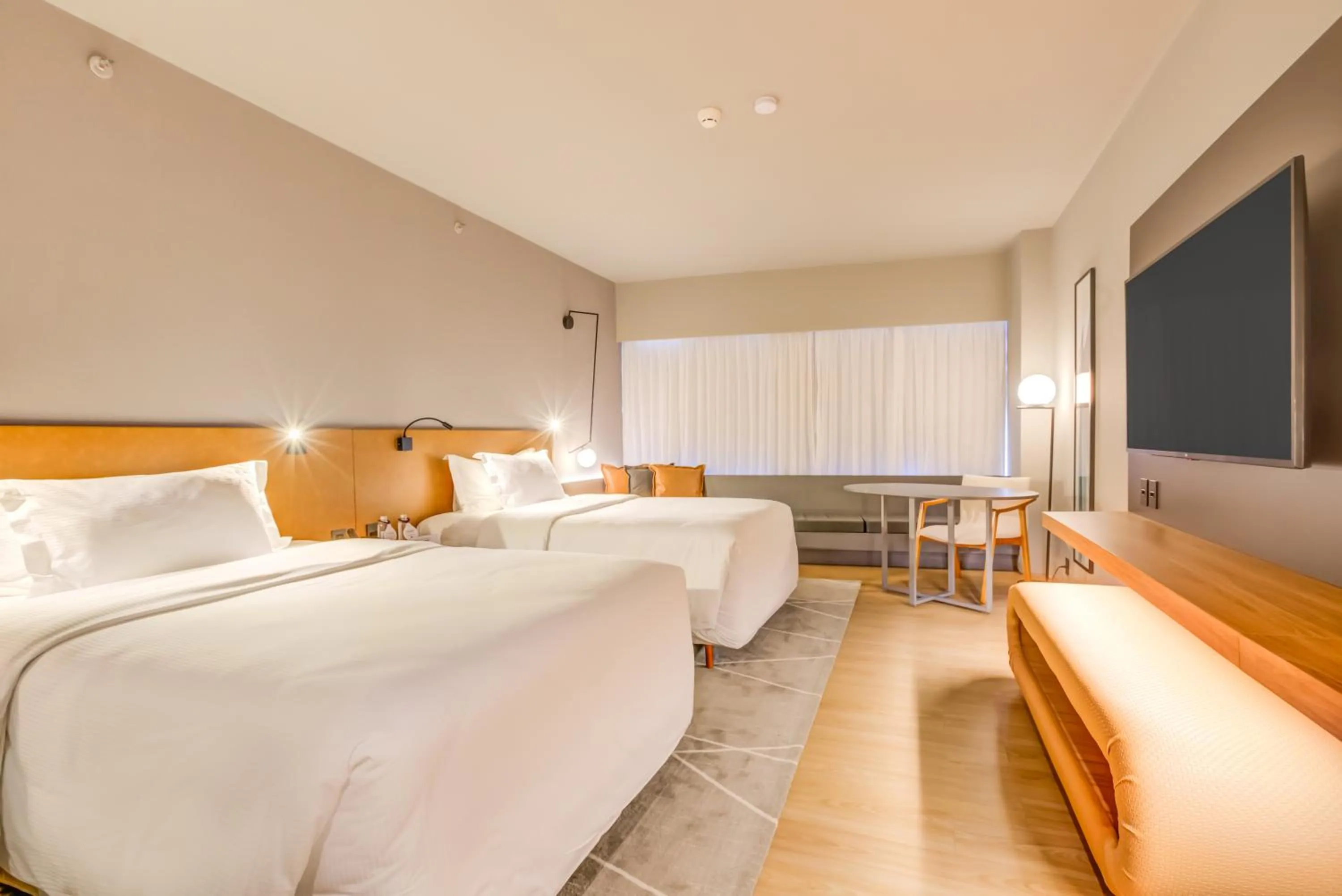 Bed in DoubleTree by Hilton Porto Alegre