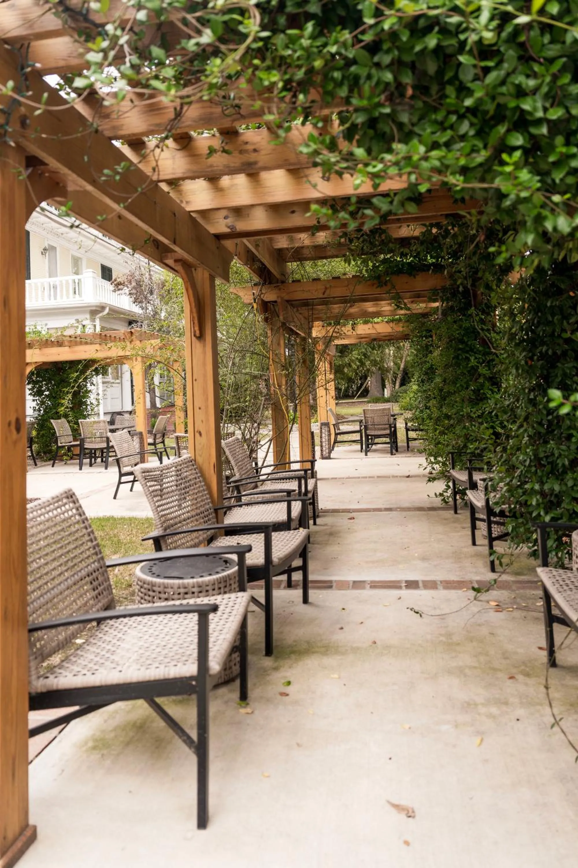 Patio in The Edenton Collection-The Granville Queen Inn