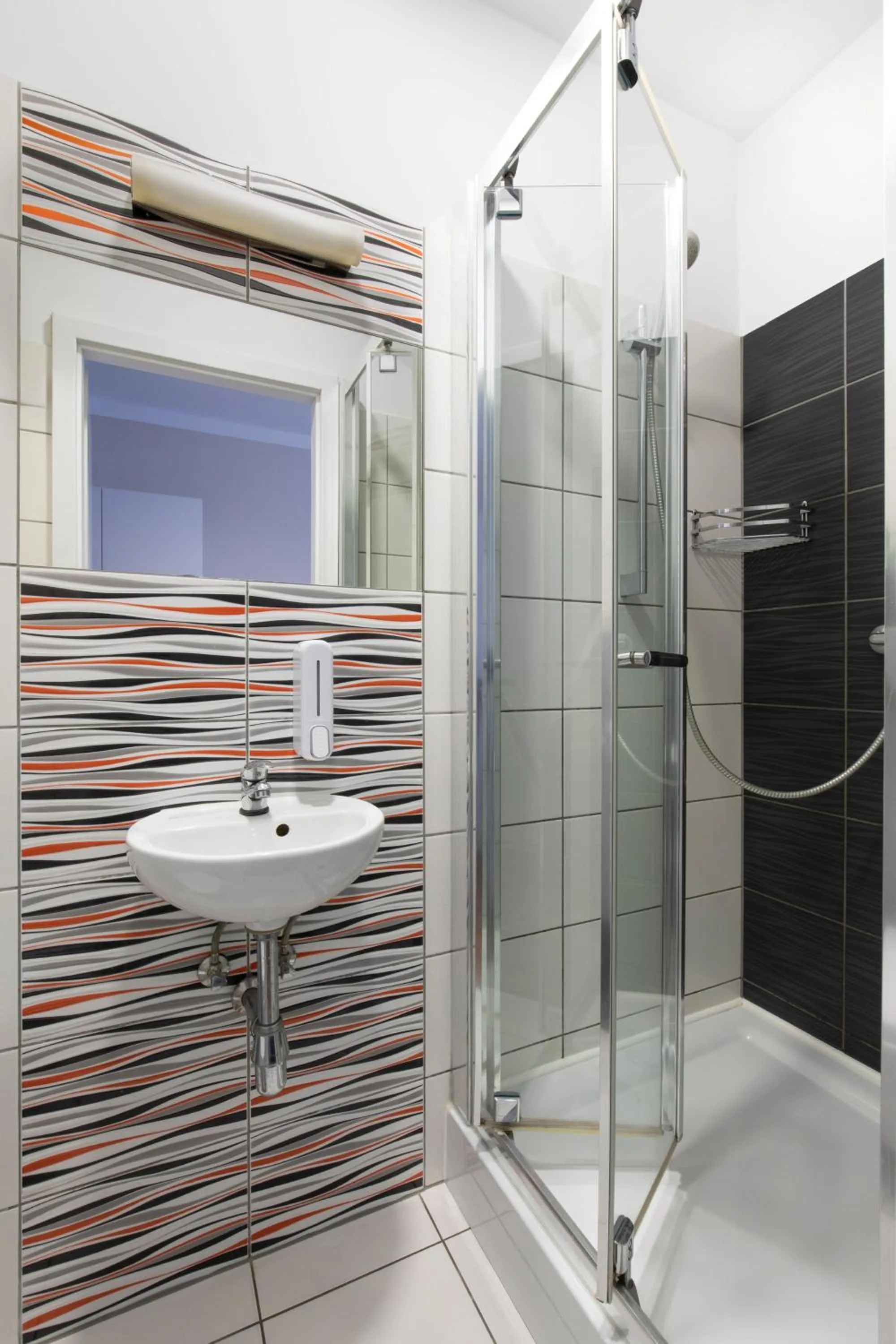 Shower in Premium Hostel