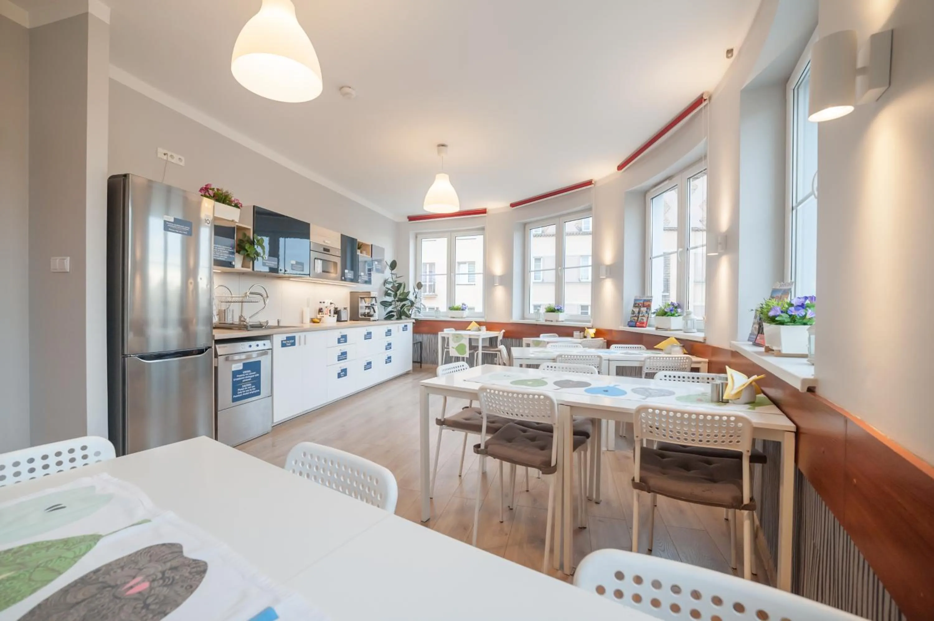 Communal kitchen in Premium Hostel