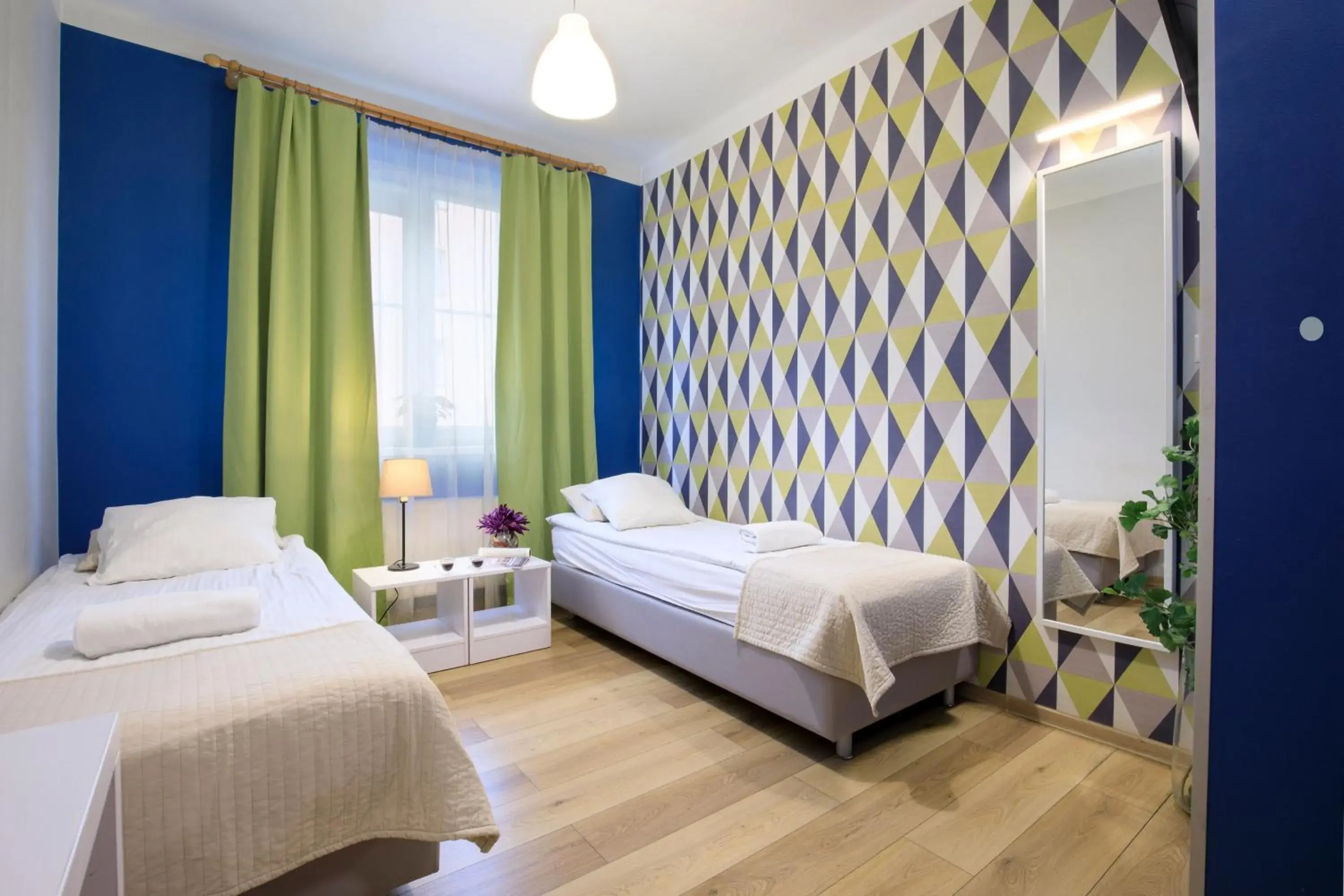 Twin Room with Private Bathroom in Premium Hostel Twin Room with Private Bathroom in Premium Hostel