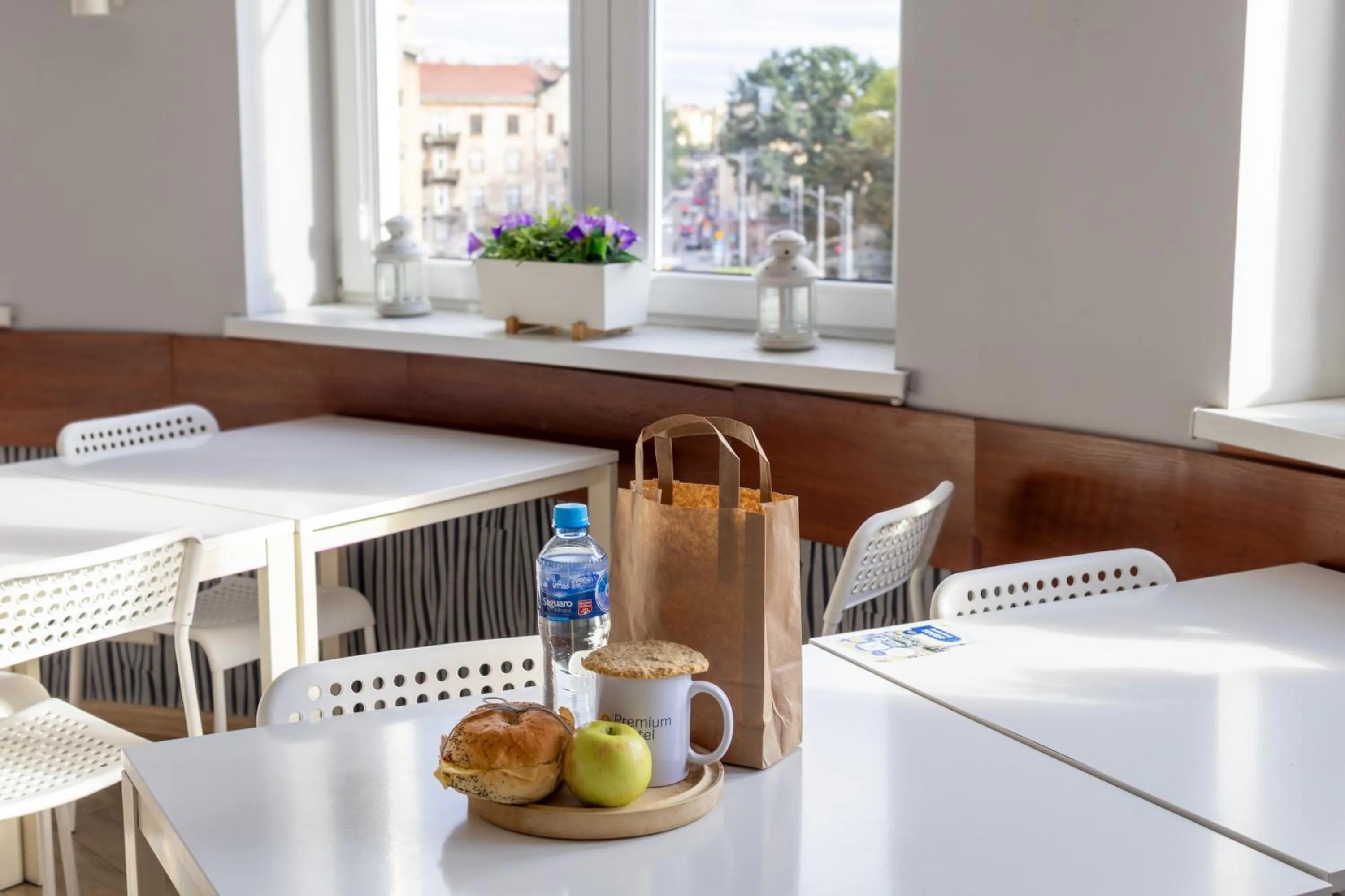 Breakfast in Premium Hostel