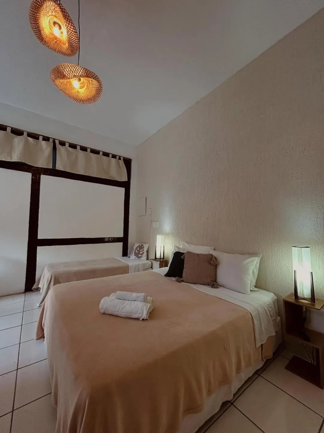 Bed in Pousada Porto Búzios