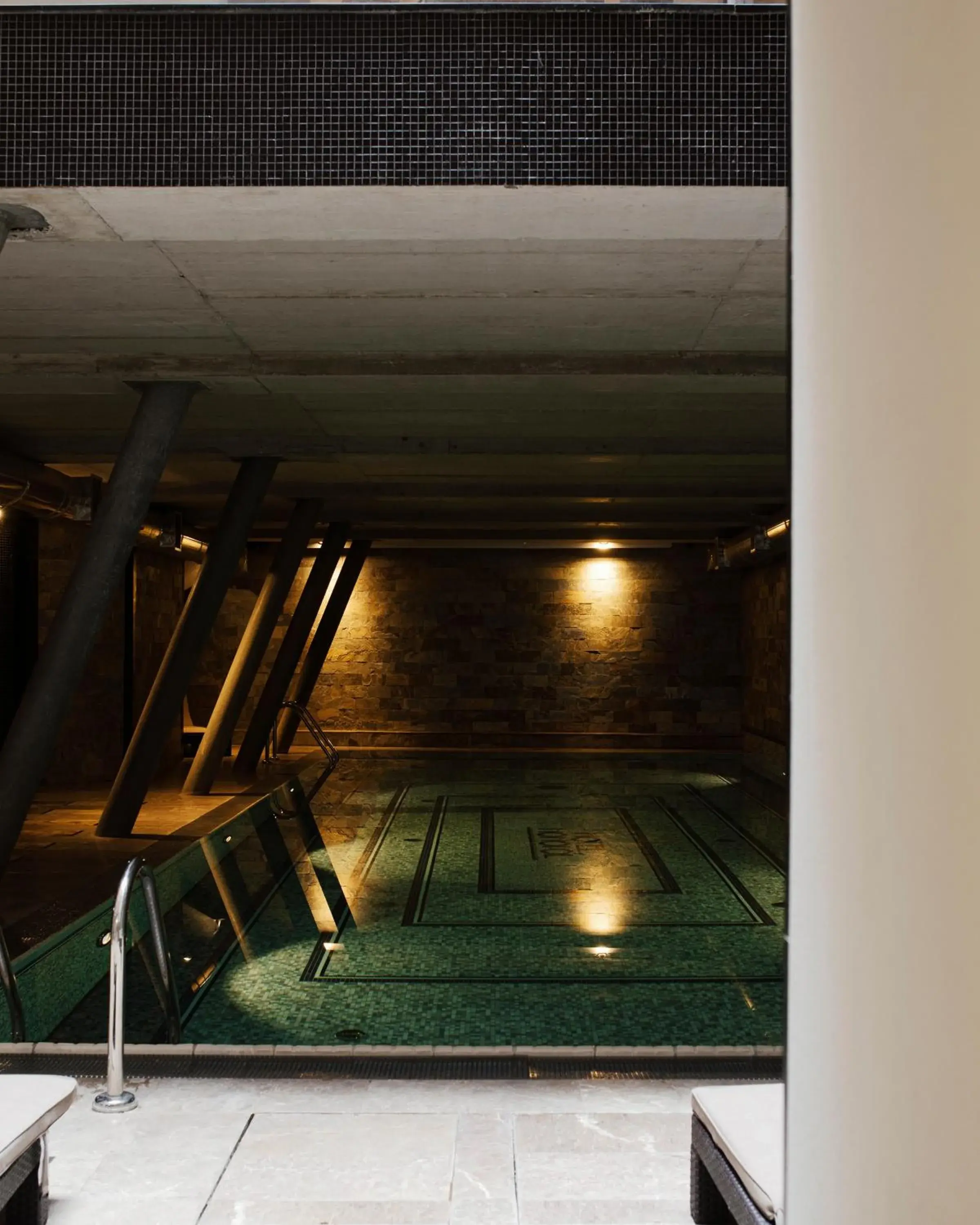 Pool view in Hotel Monopol Pool view in Hotel Monopol