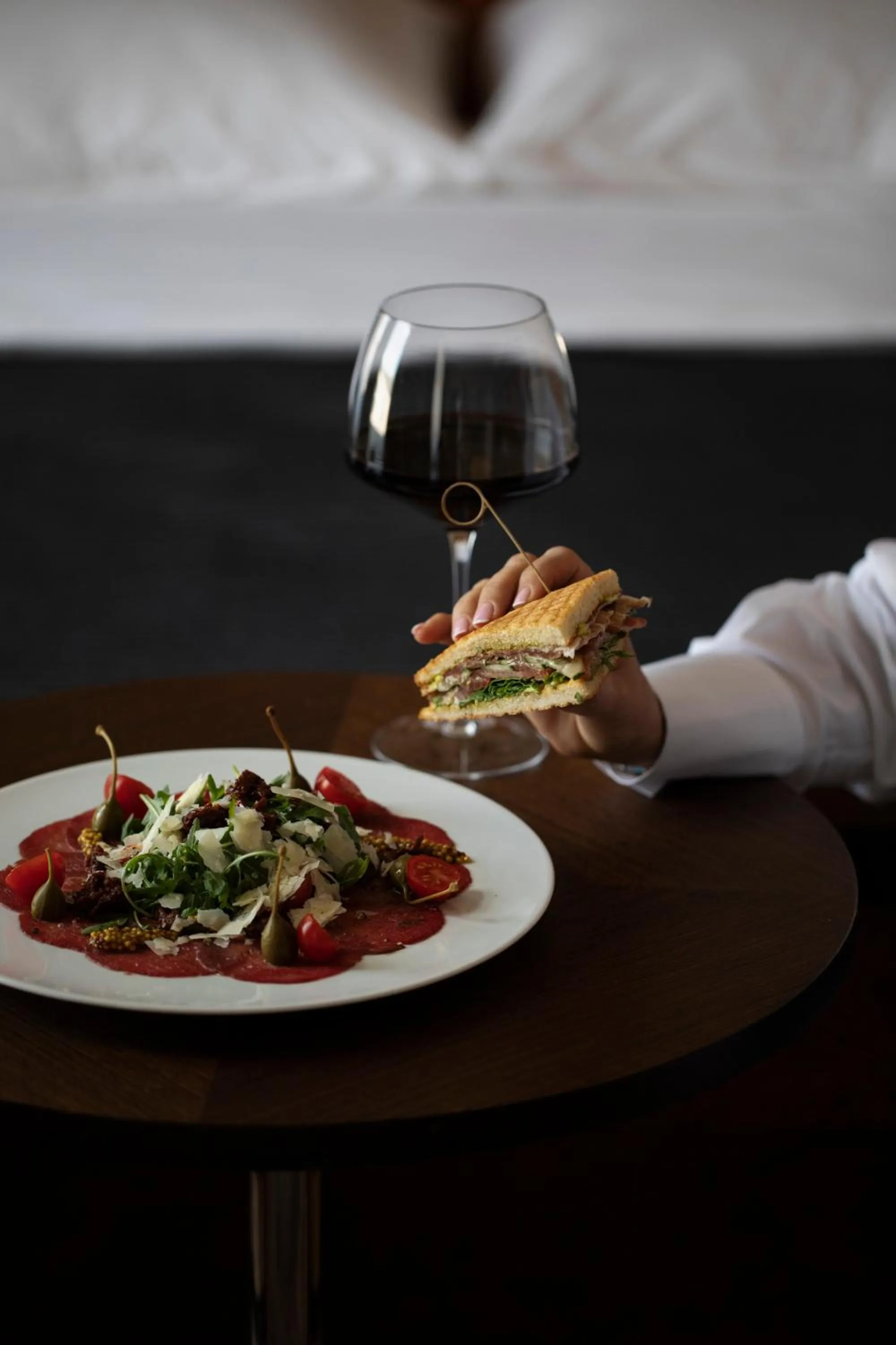 Food and drinks in Hotel Monopol