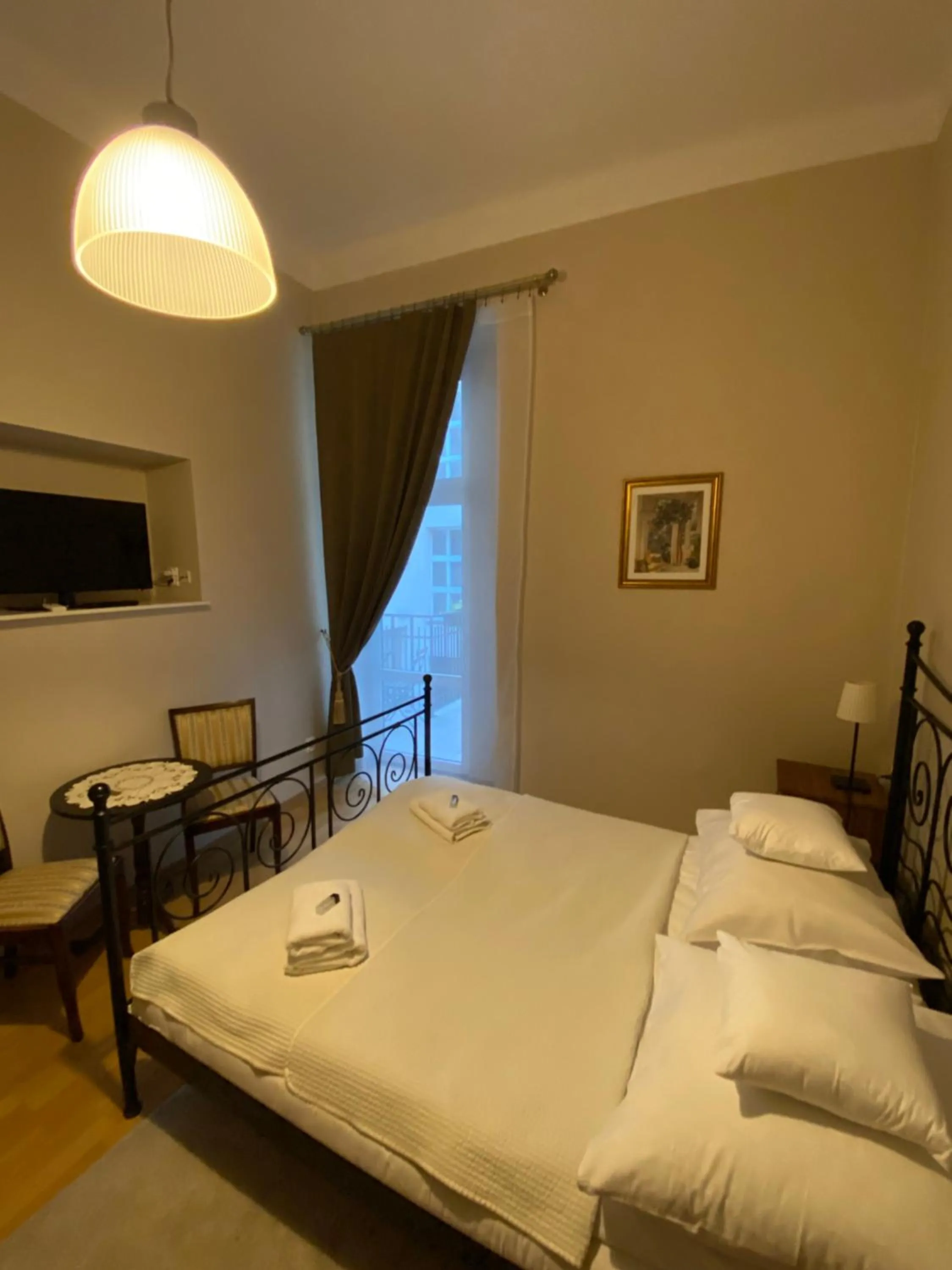 Bed in Aparthotel Maria