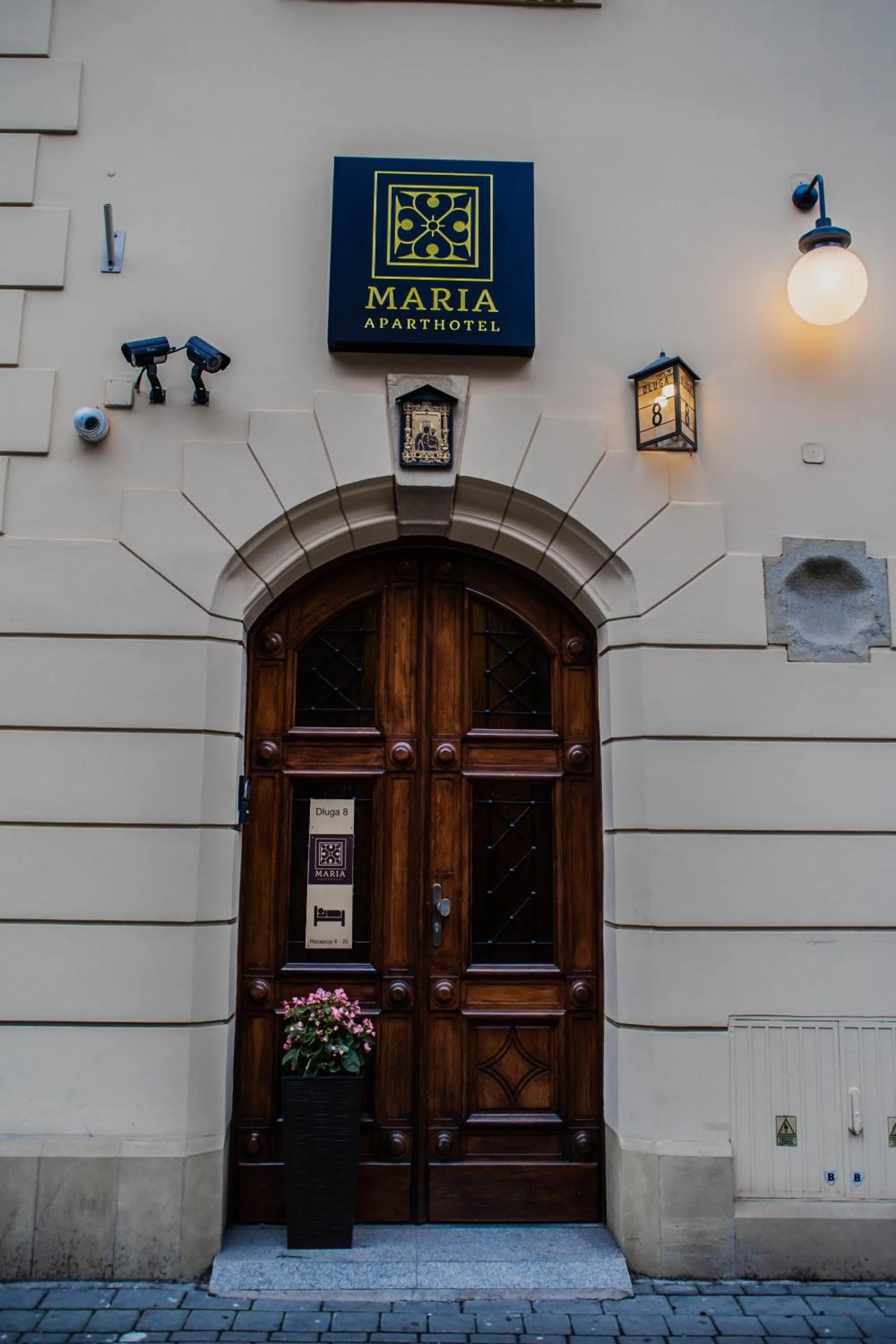 Facade/entrance in Aparthotel Maria