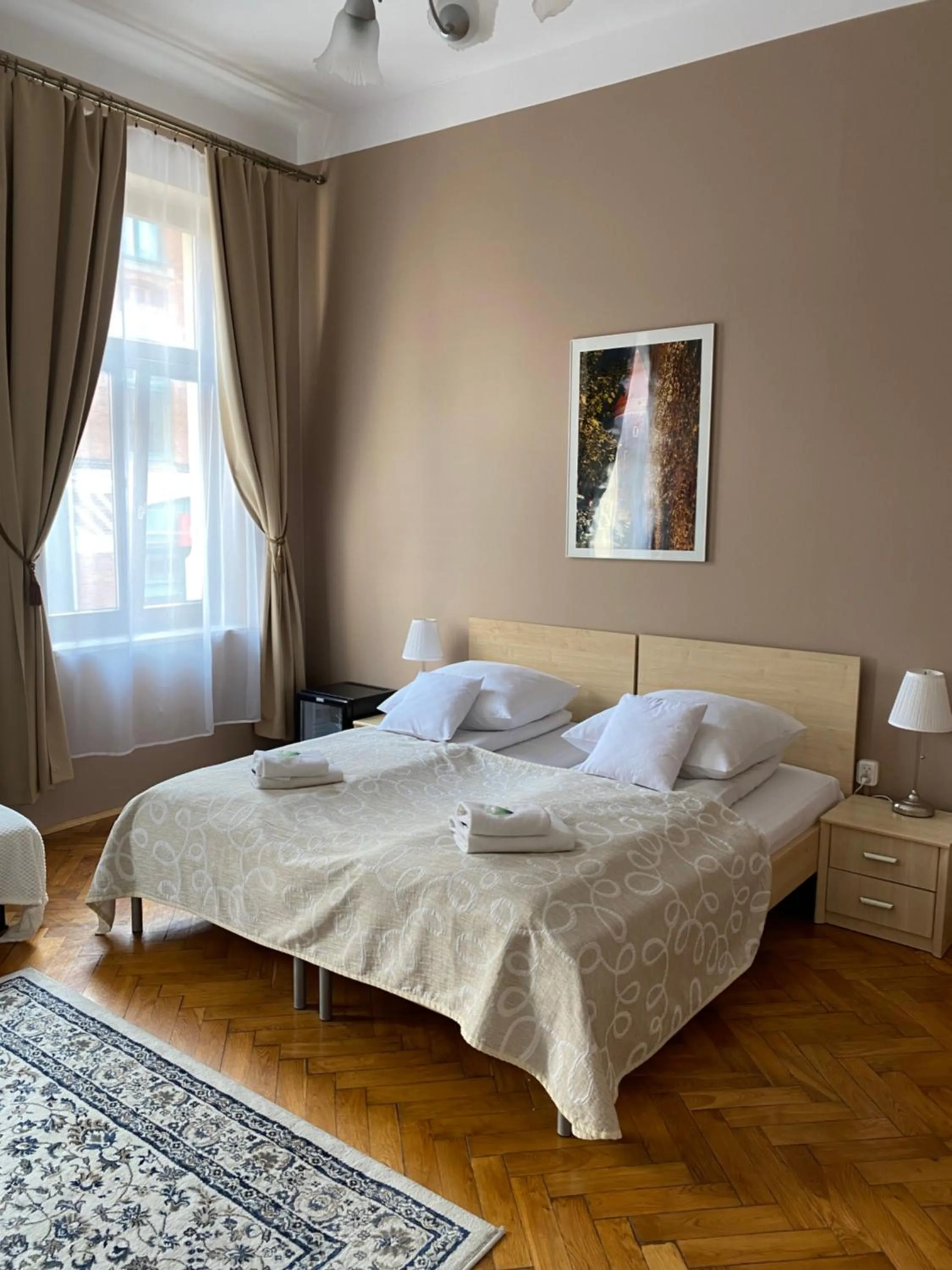 Bed in Aparthotel Maria